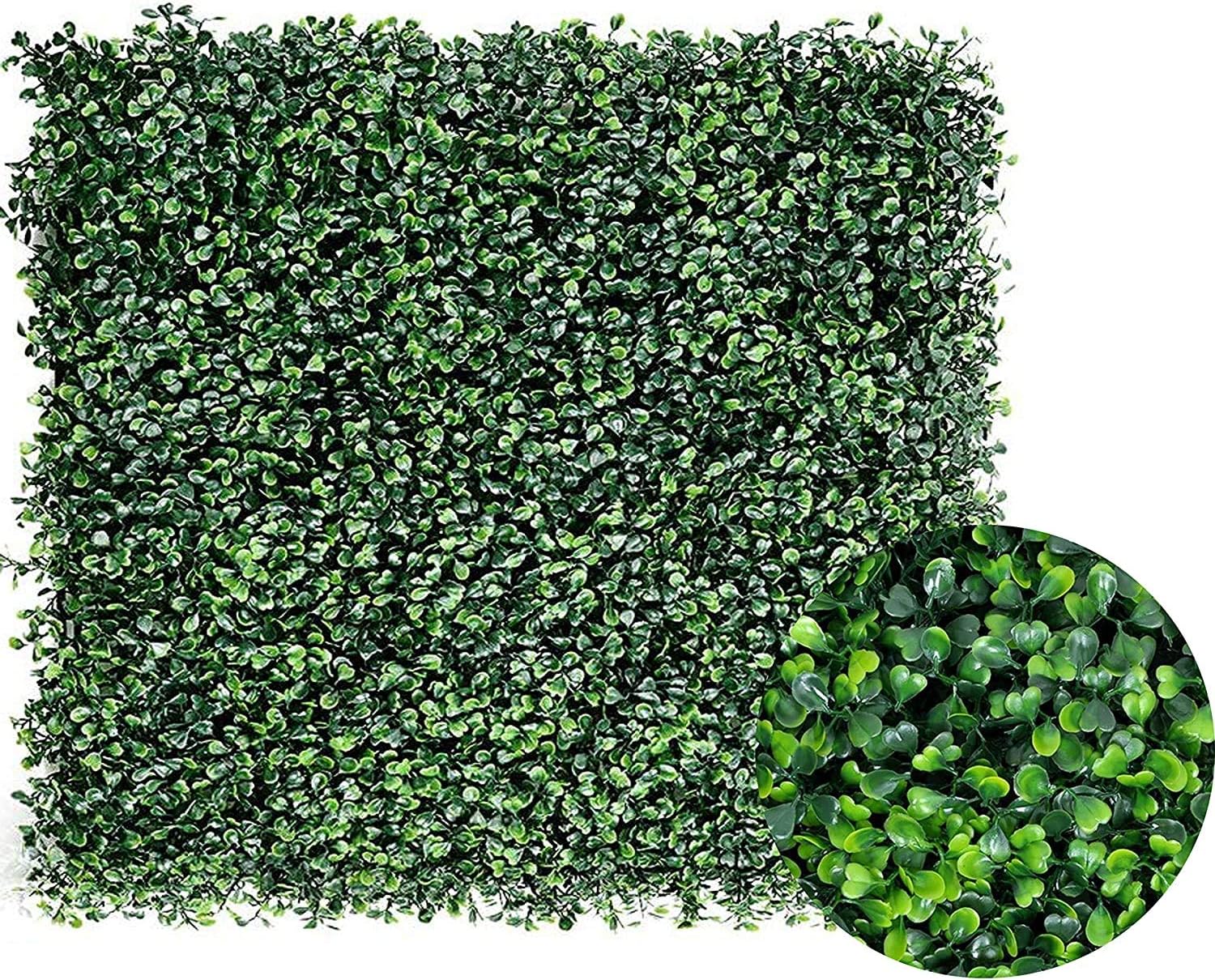Artificial Boxwood Panels Topiary Hedge Plant Privacy