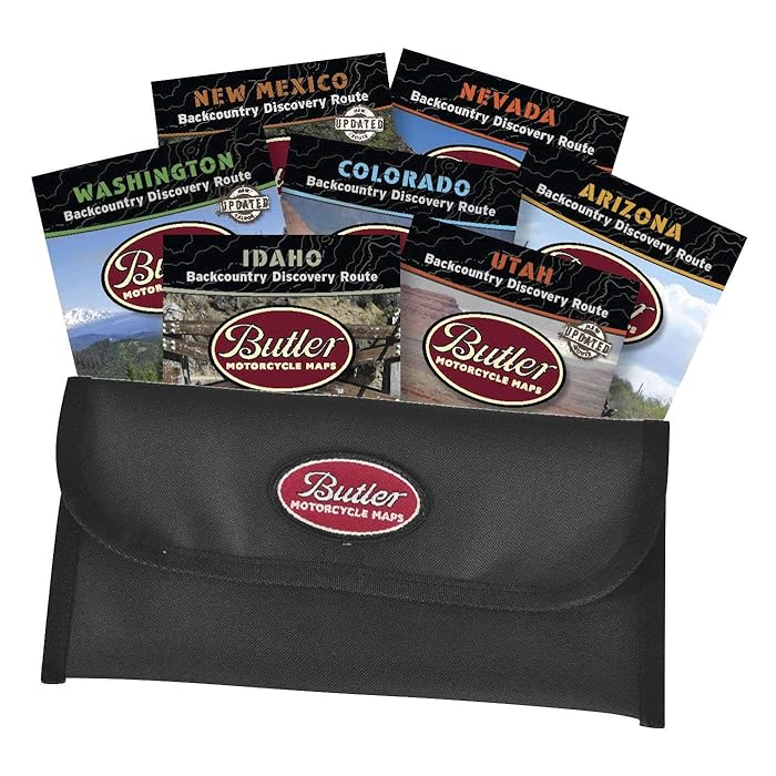 Buy Butler Maps BACKCOLL Backcountry Discovery Routes Maps Online at