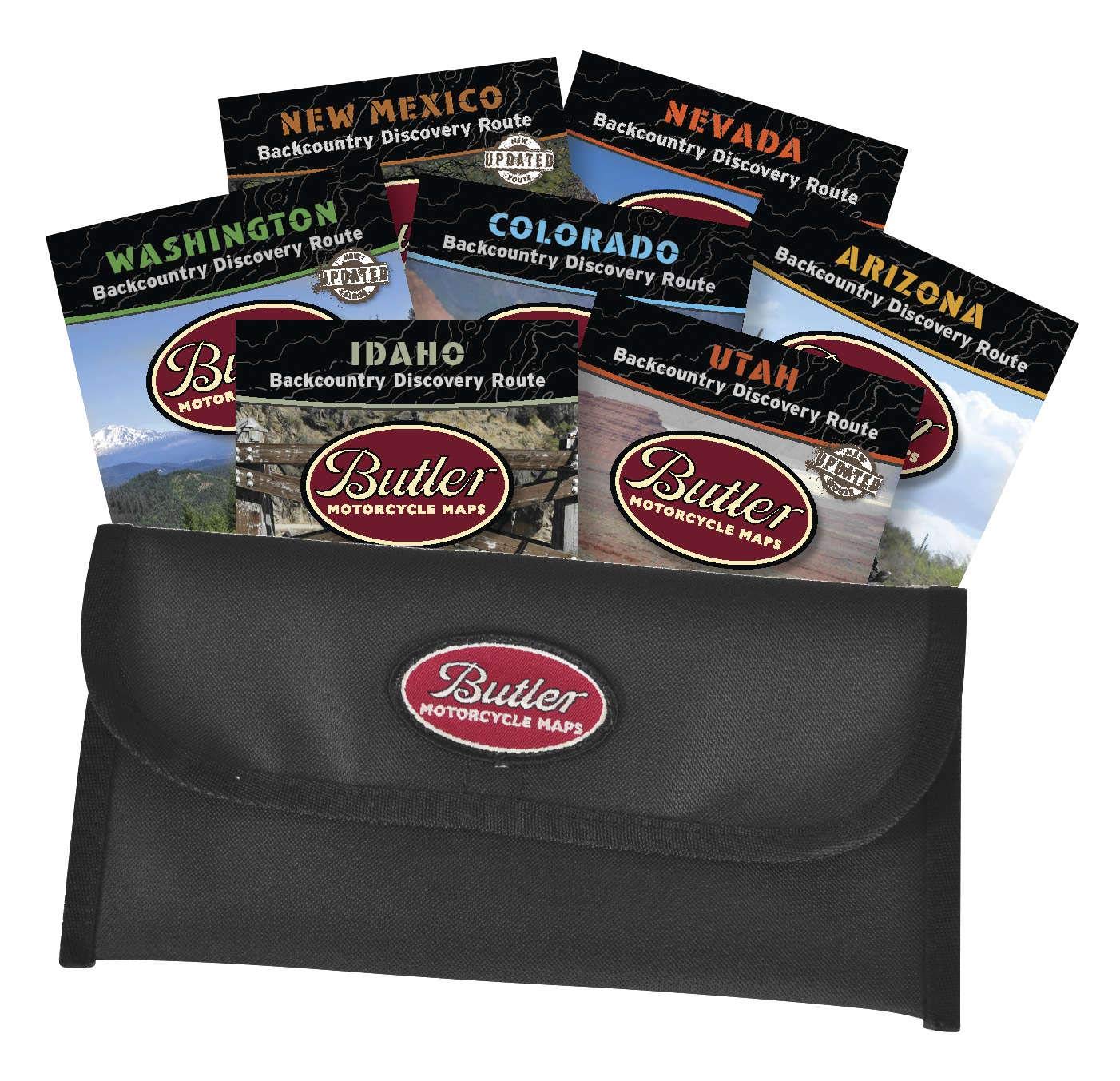 Buy Butler Maps BACKCOLL Backcountry Discovery Routes Maps Online at