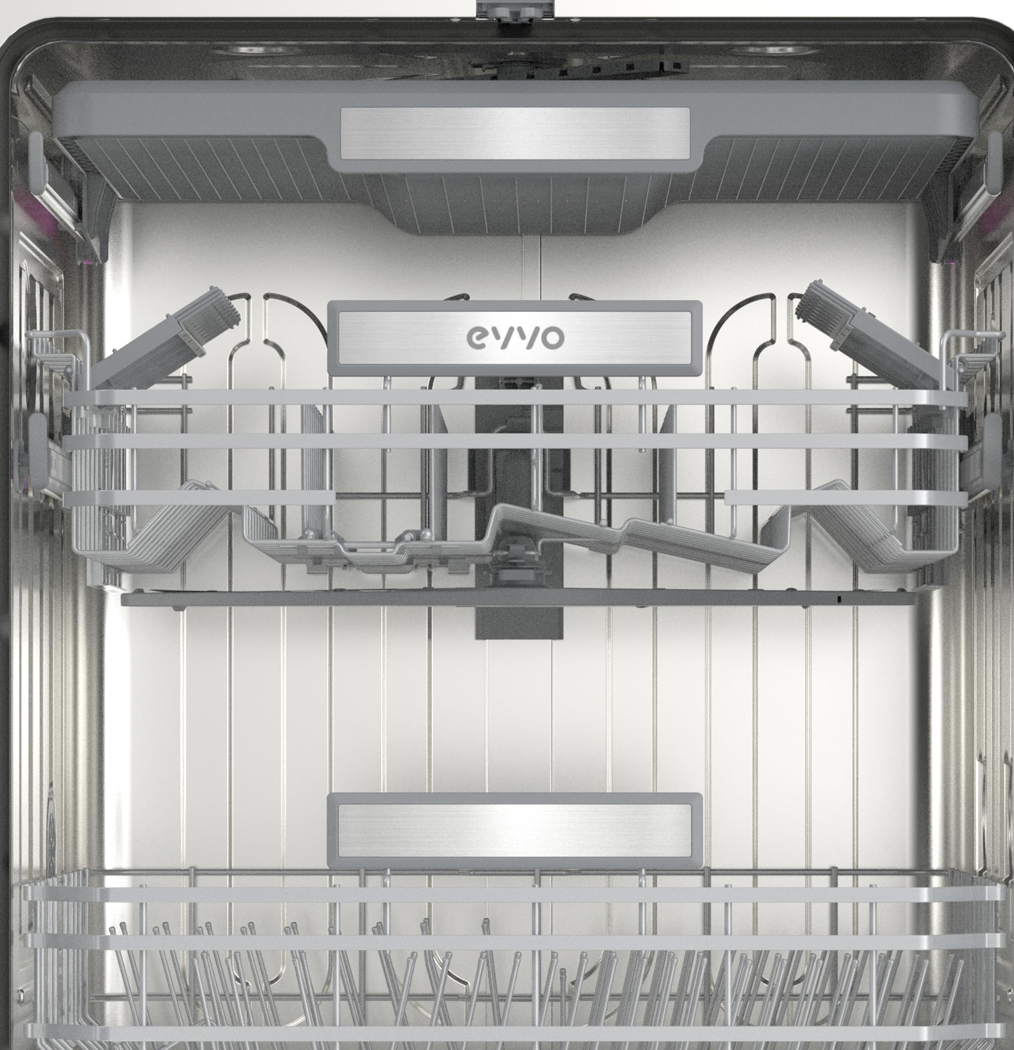 Lavavajillas Integrable 60 cm - 14 Cubiertos, 49 dB, Apertura Automática, Media Carga, 6 Programas, Lavavajillas Integrable 60 cm Panelable para Cocina Moderna (Clase Energética B) — view 6