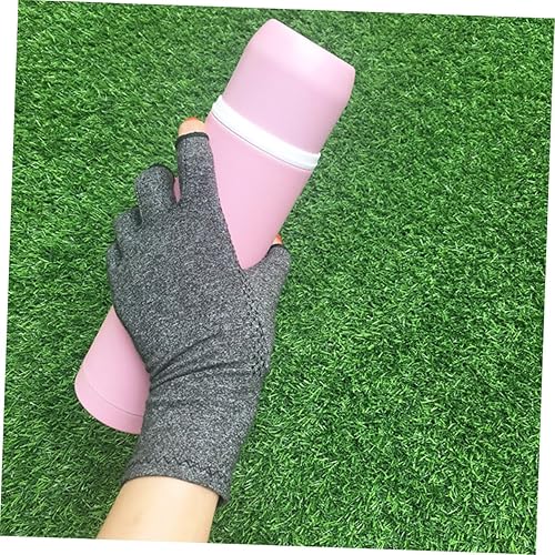 Miniatura 3 de Mobestech 2pcs Tendonitis Gloves Gym Gloves for Men Fingerless Gloves Exercise Gloves for Guantes para Gym Hombre Mens Workout Gloves Womens Gloves