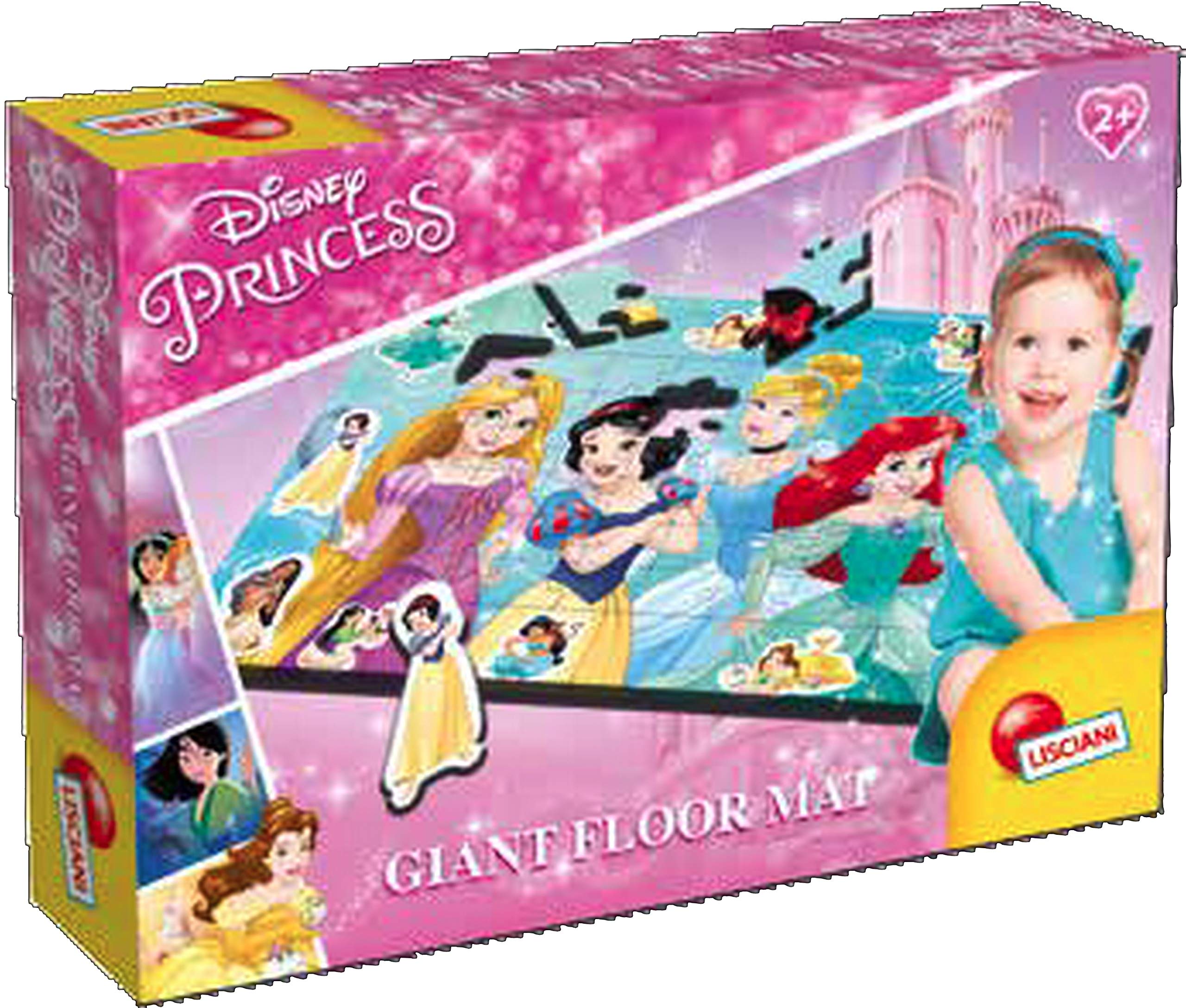 Disney Prinzessinnen-Lernmatte Für Kinder – 70x50 Cm, 12 Puzzle-Teile, Fördert Kreativität & Motorik