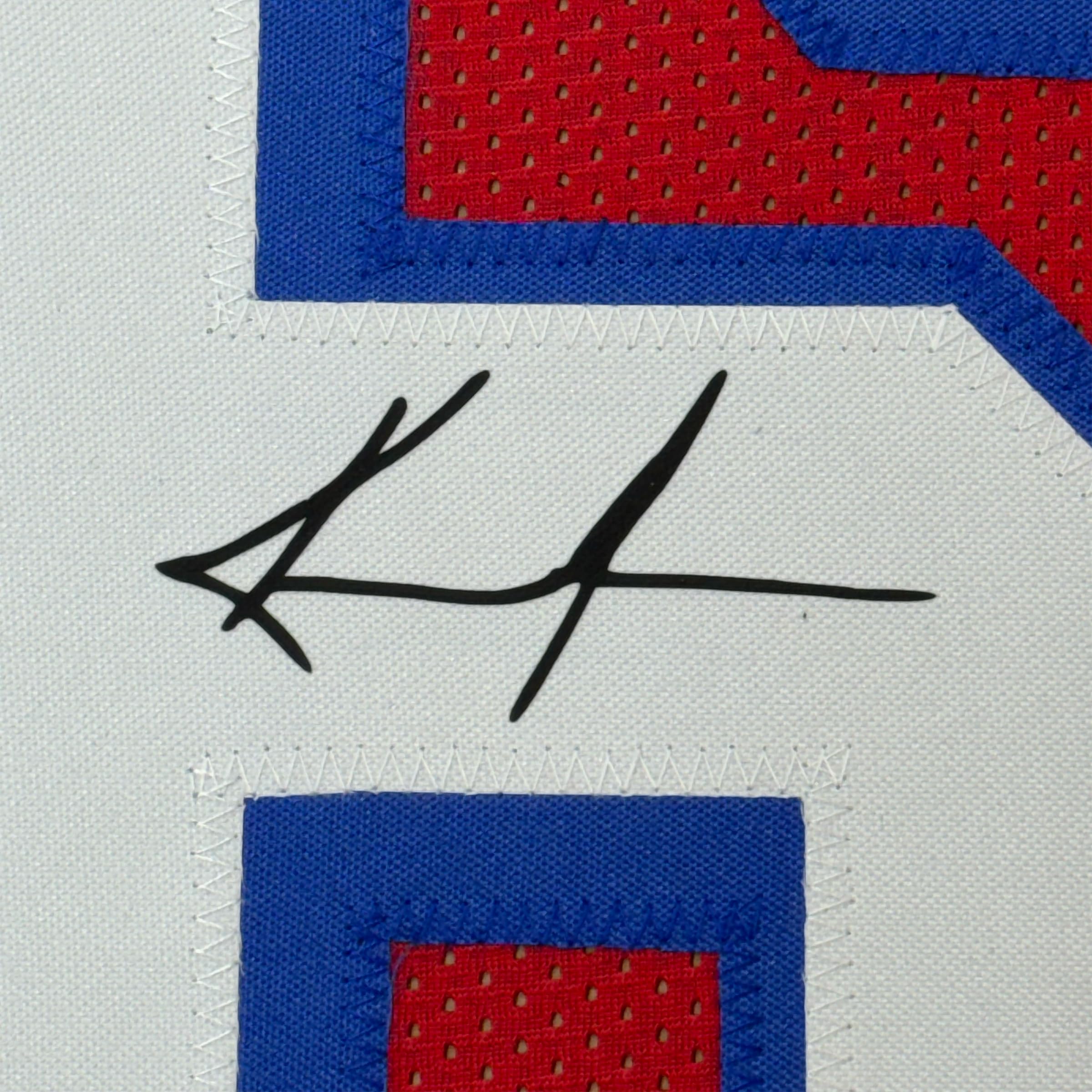 Framed Facsimile Autographed Keanu Reeves Shane Falco 35x39 The