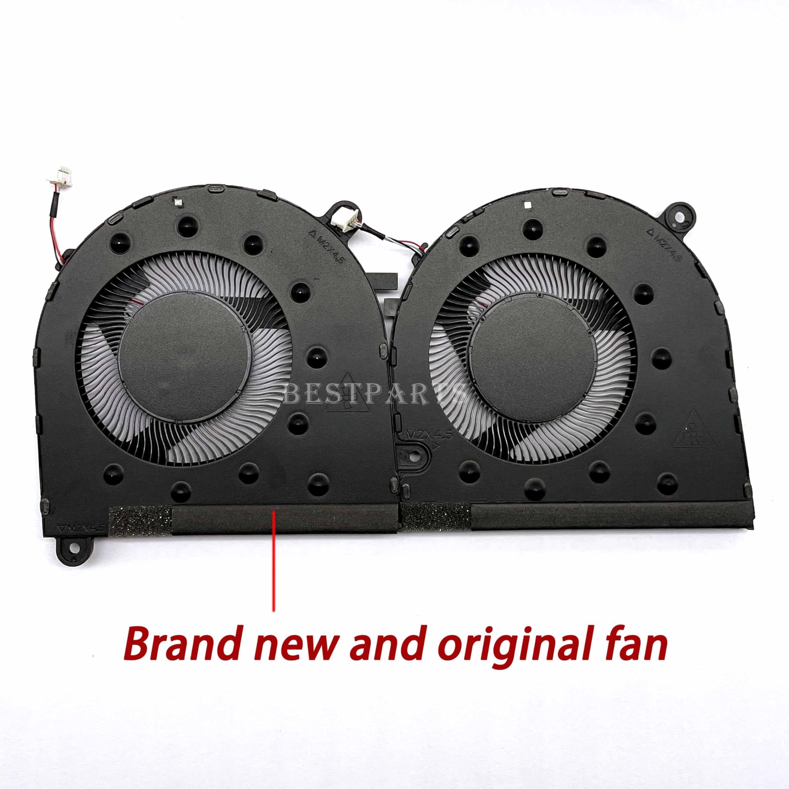 BestParts Ventilateur de refroidissement de rechange pour HP Spectre 16-F - Remplacement du ventilateur de refroidissement CPU+GPU d'origine pour HP Spectre X360 16-F 16T-F 16-f0023DX 16-f0013dx