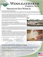 Vista 2 de Edredones de algodón orgánico con relleno de Ecowool – Edredón King Damasco Ecowool Relleno Regular