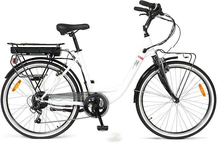 I-bike city easy comfort bicicletta elettrica bianca a pedalata assistita 23261
