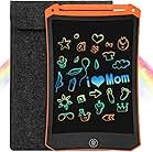 LEYAOYAO LCD Writing Tablet, Colorful Drawing Tablet with Protect Bag, Kids Drawing Pad 8.5 Inch Doodle Board,Toddler Boy and Girl Learning Toys Gift for 3 4 5 6 Years Old (Orange)