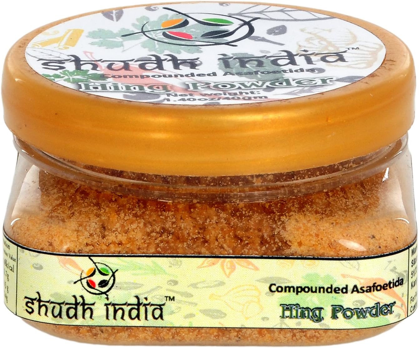 Shudh India Asafoetida Powder (Hing) Ground All Natural