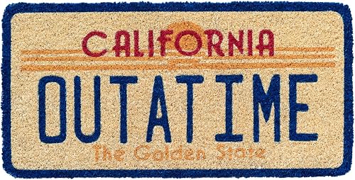 Grupo Erik Back To The Future Door Mat Coir, Front Door -…