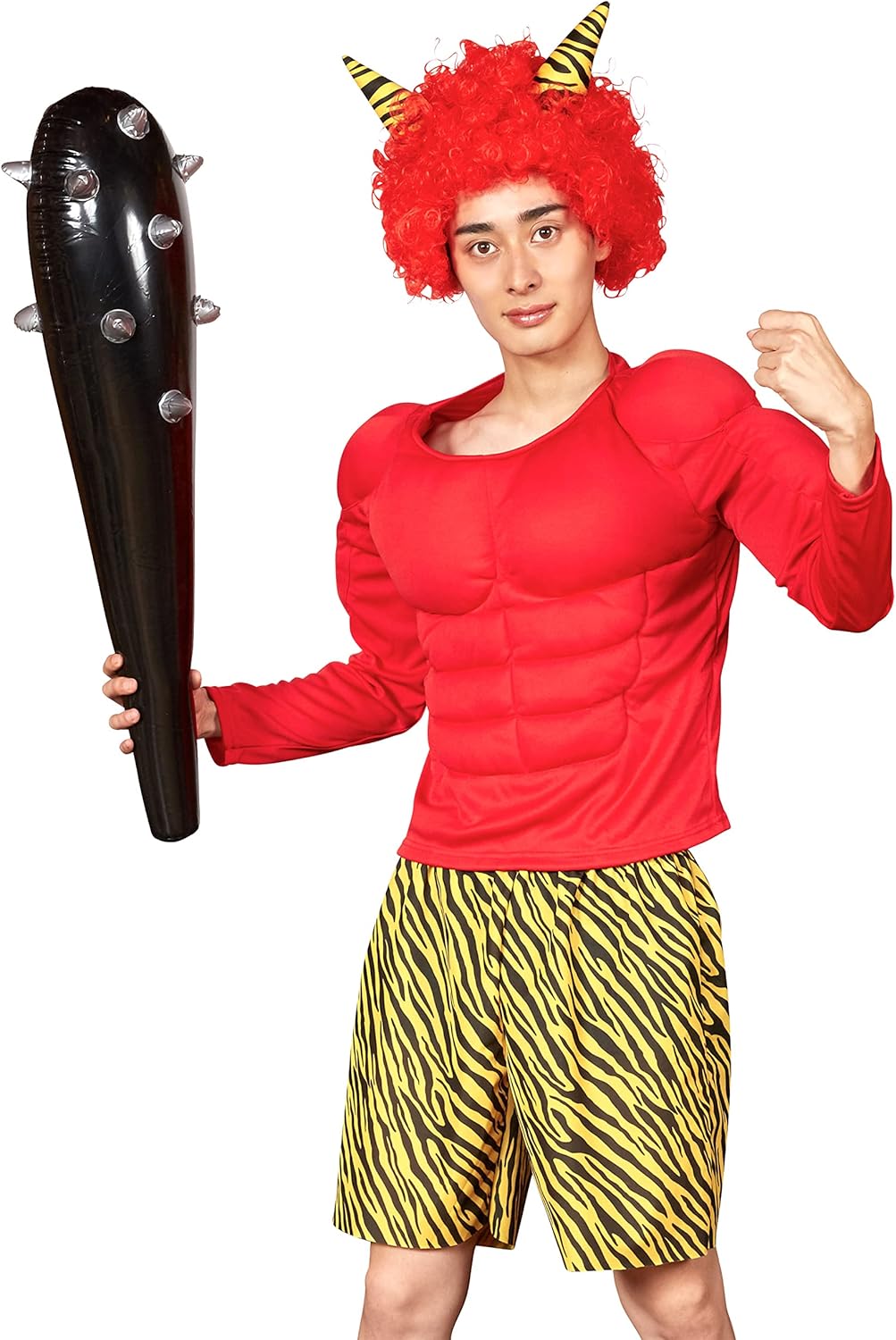 クリアストーン(Clearstone) コスプレ ハロウィン 節分 赤鬼参上! ユニセックス レッド