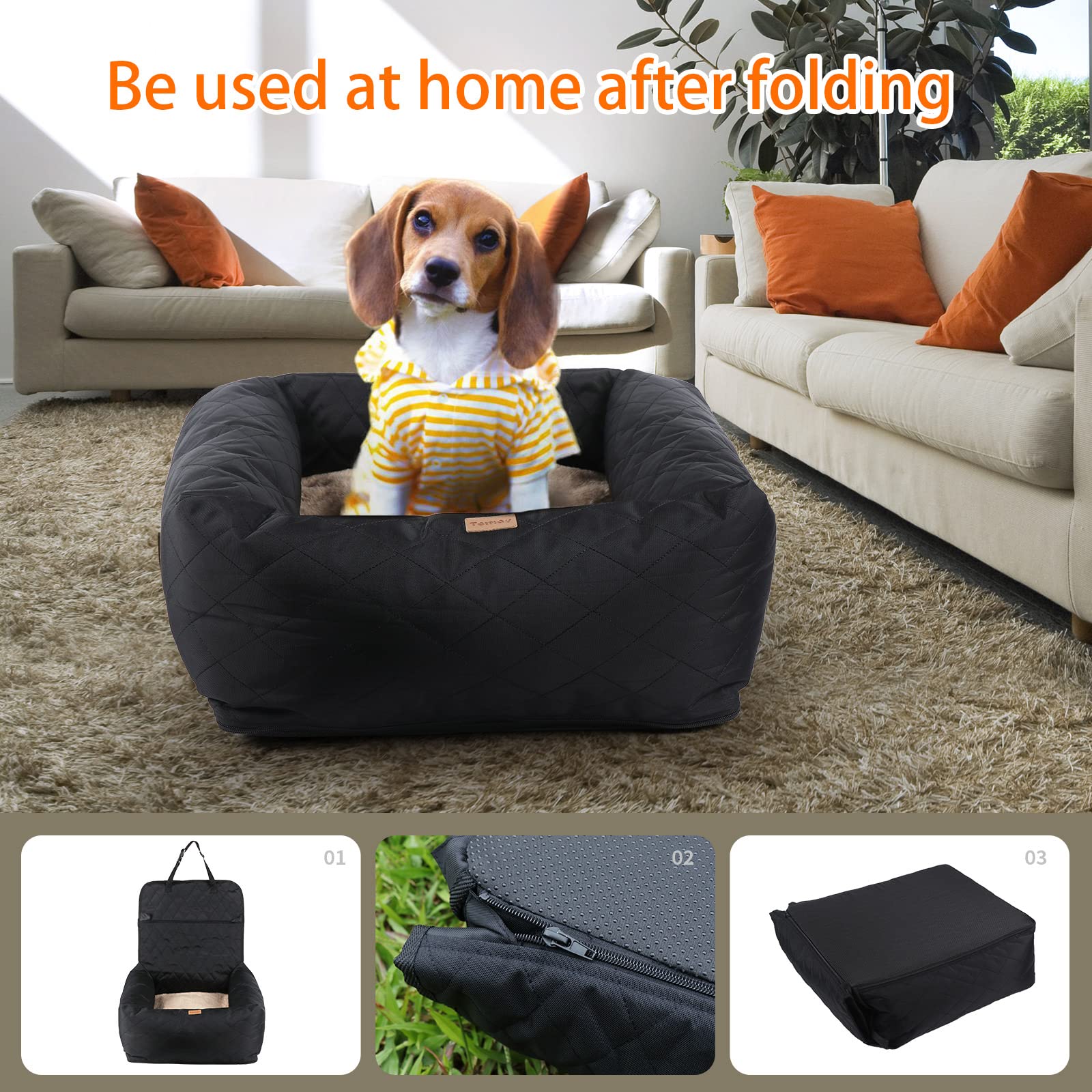 Dog Seat Car - High-quality Dog Car Seat Back Seat Large For Small To Medium Dogs - Car Seat