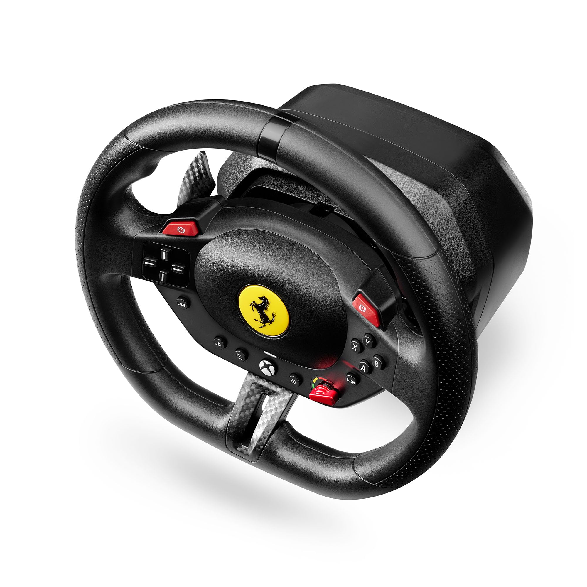 Thrustmaster T248 Ferrari 296 GTS – Volante da Corsa per Xbox Series X|S, Xbox One e PC – Replica Ufficiale Ferrari – Tecnologia Bungee Cord – Selettore Manettino – Include Pedaliera Magnetica T2PM - 4