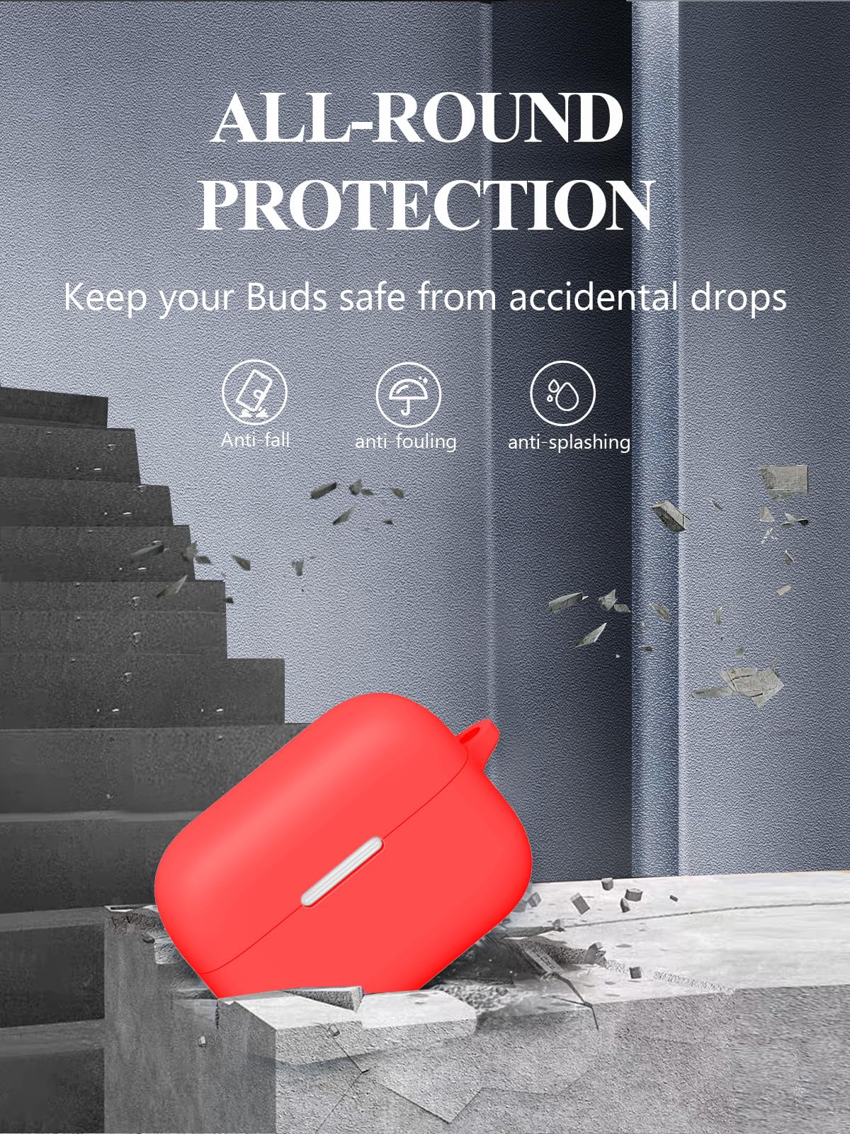 Case for Anker Soundcore AeroClip Bluetooth Headphones, Soft