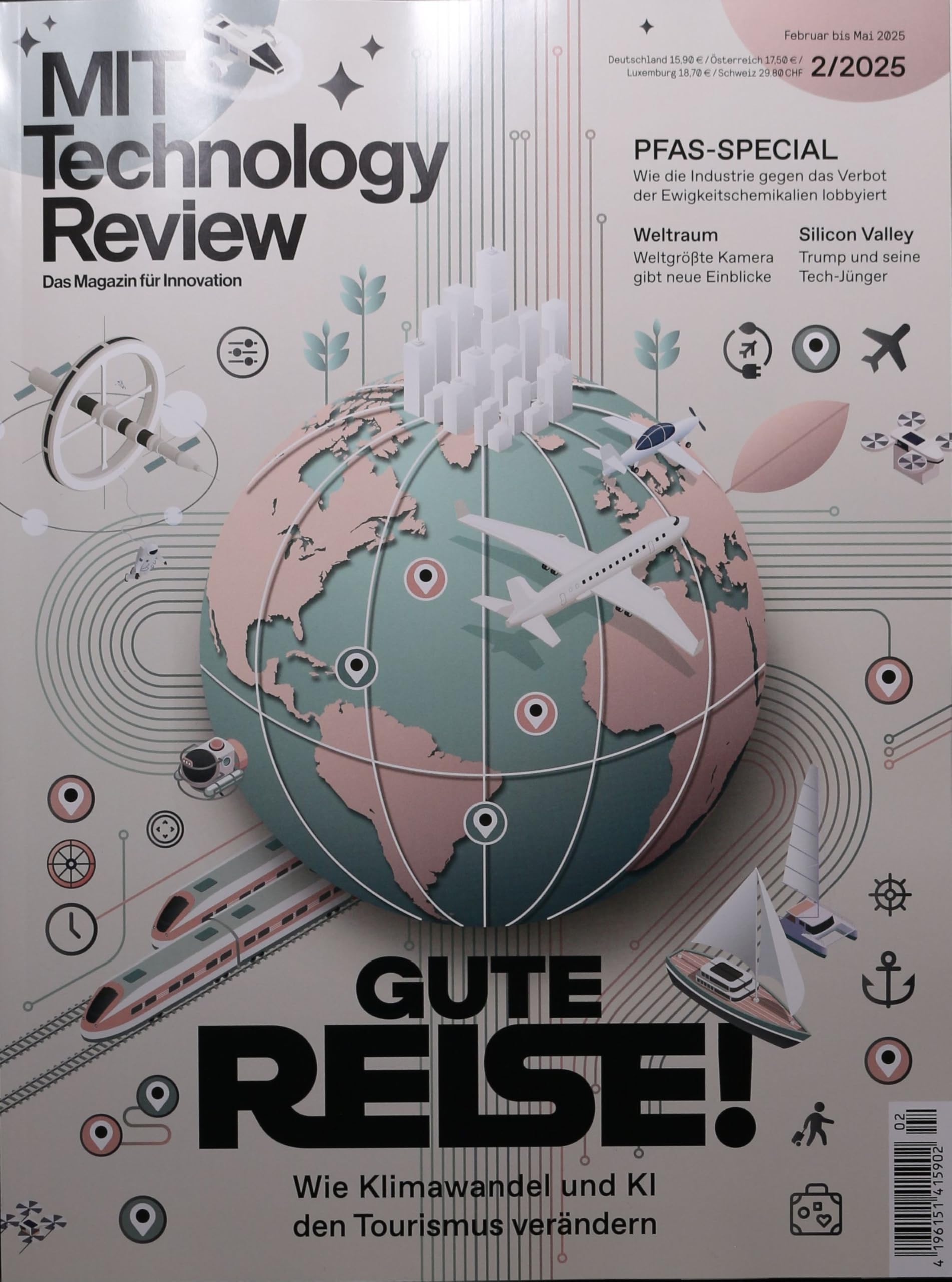 Cover of MIT Technology Review, 2/2025