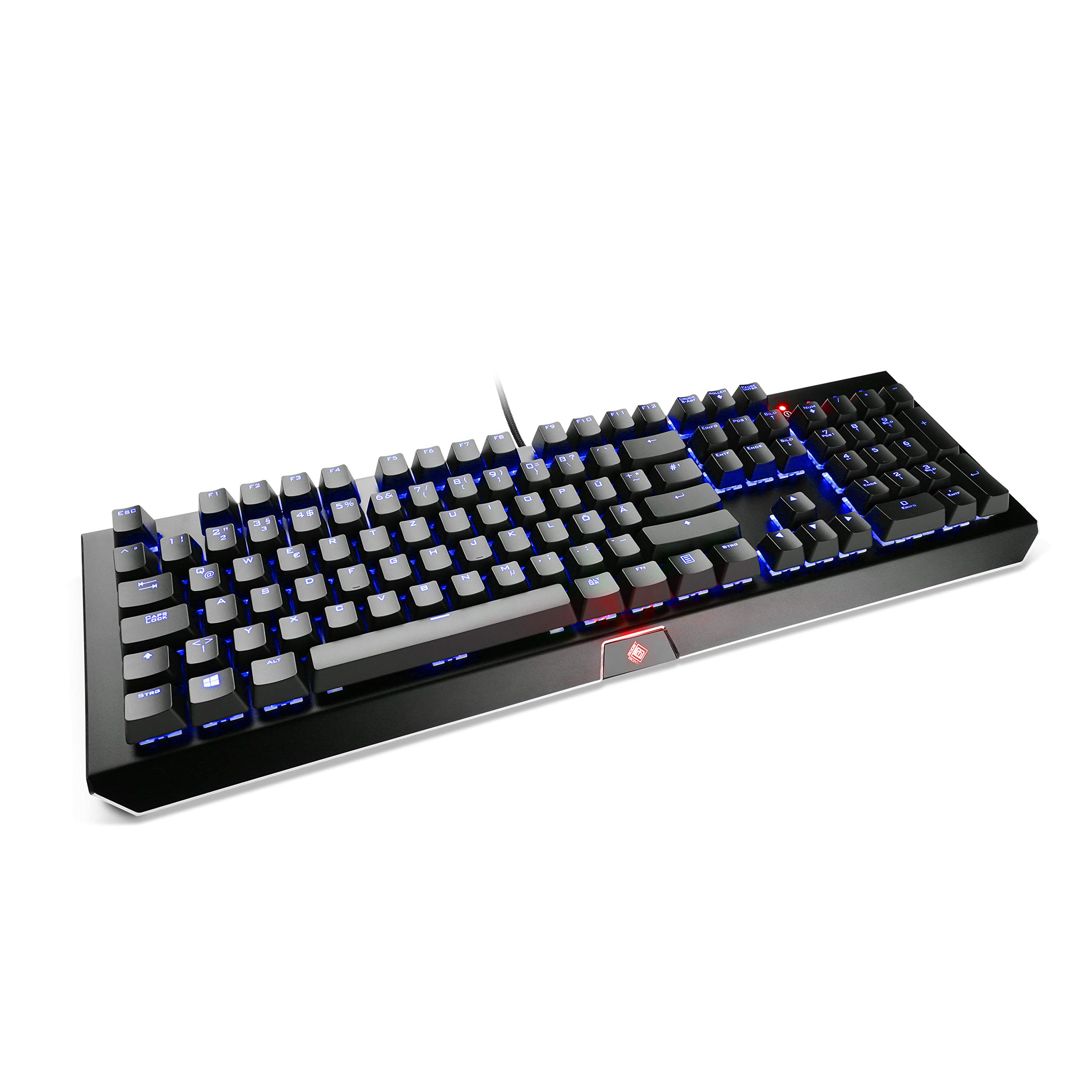 BoostBoxx Belial - mechanische Gaming-Tastatur mit LED-Beleuchtung | RGB | schwarz | QWERTZ-Tastenlayout | Anti-Ghosting