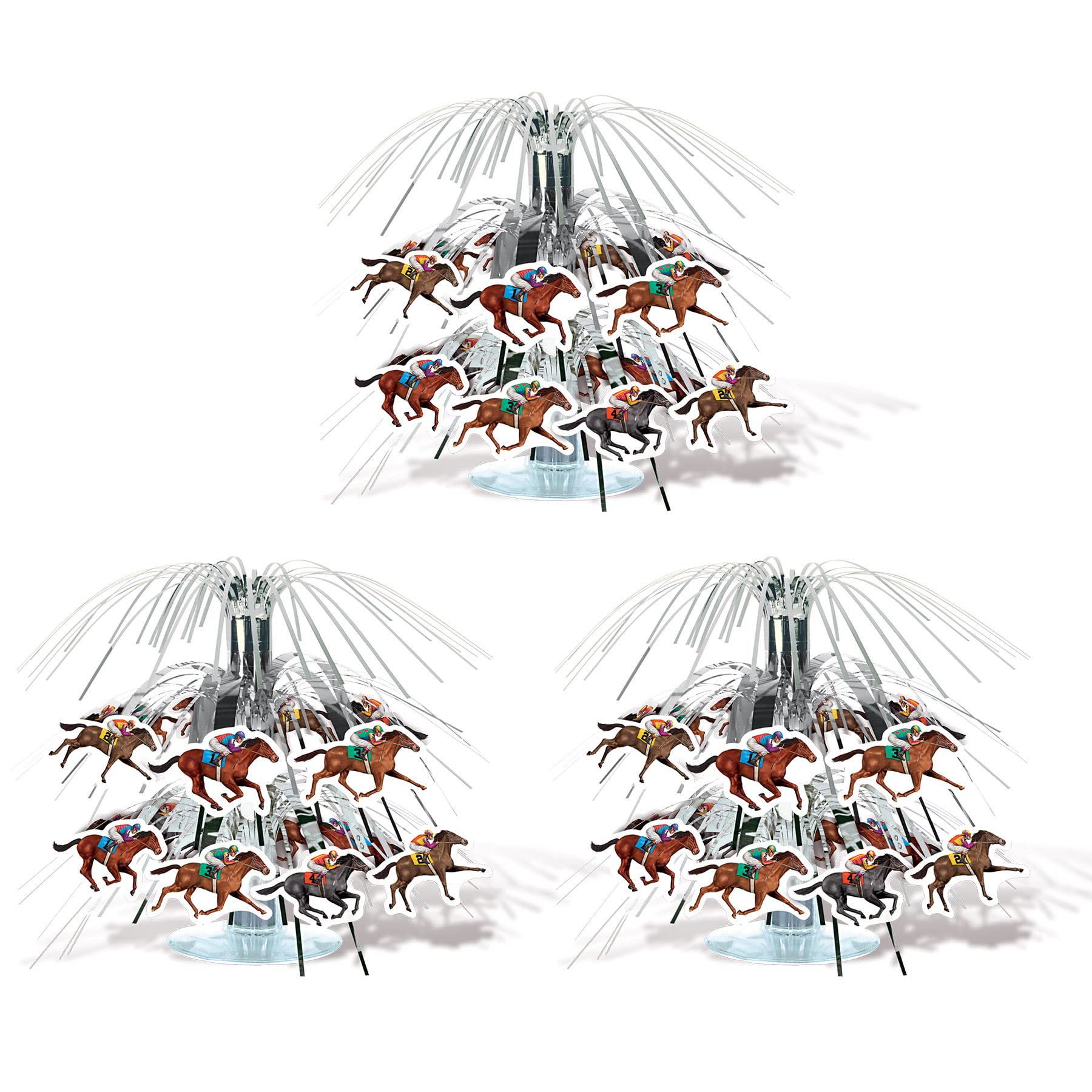 Beistle Derby Day Theme Party Decorations Supplies, Paper, Multicolor