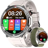 Blackview Smartwatch Uomo Donna, Orologio Intelligente Fitness con Chiamate Bluetooth,1.39"