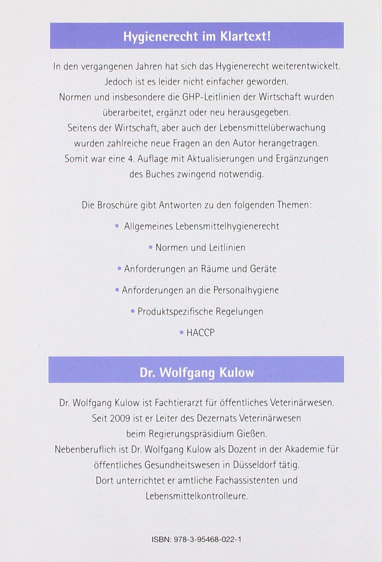 Hygiene-Vorschriften: Wo finde ich was?