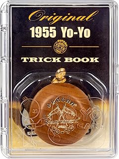 Duncan Toys Wooden Crossed Flags Tournament Yo-Yo, Classic Wood Design, Natural