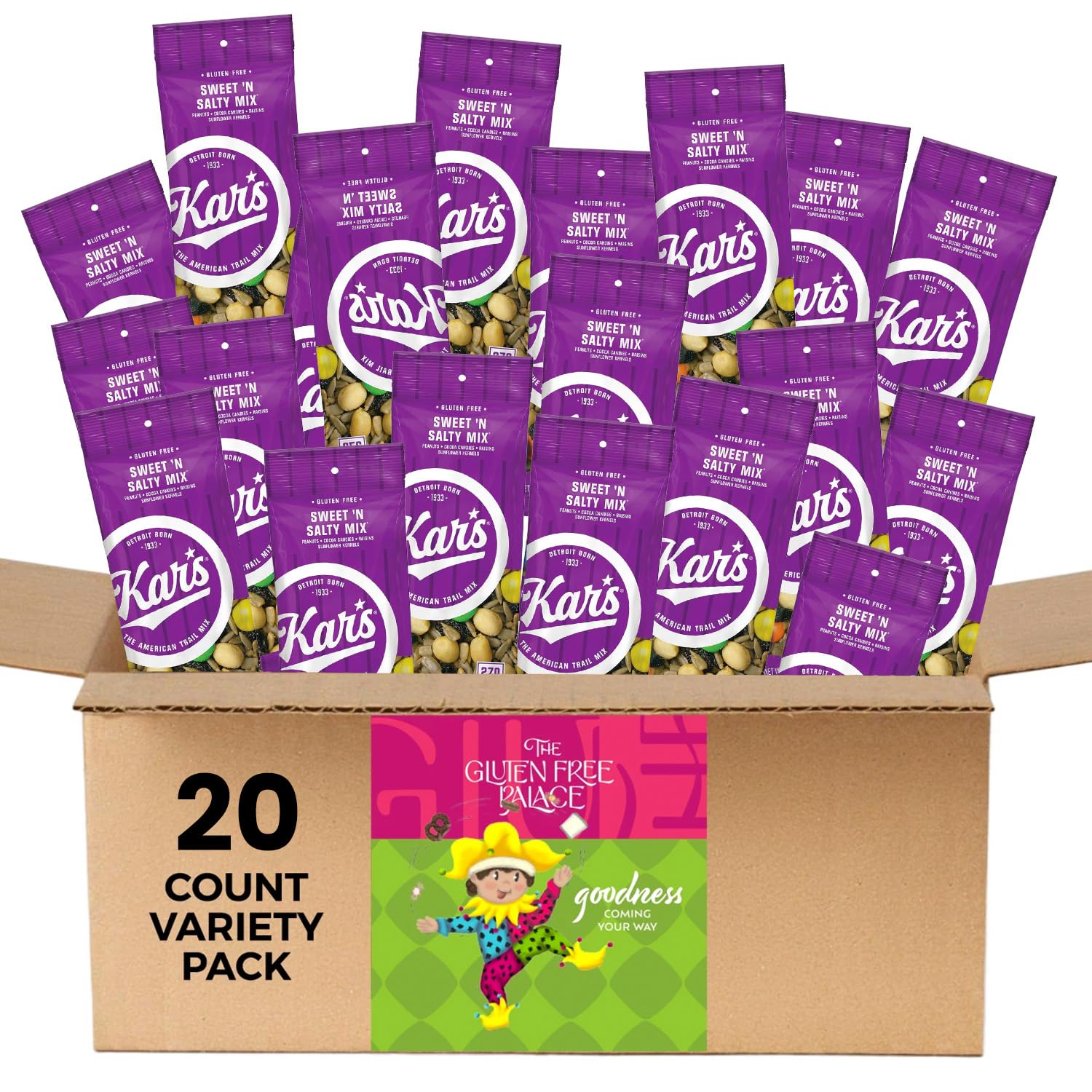 Kar’s Sweet N Salty Mix Trail Mix Individual Packs On