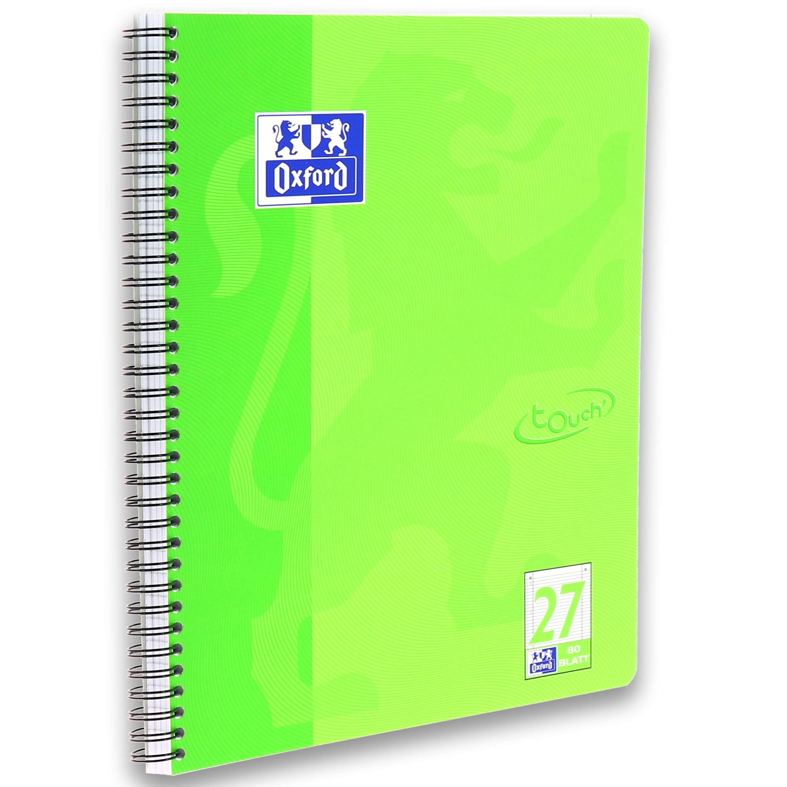 Oxford gelinieerd schrift A5 assorti 10 stuks 36 vel