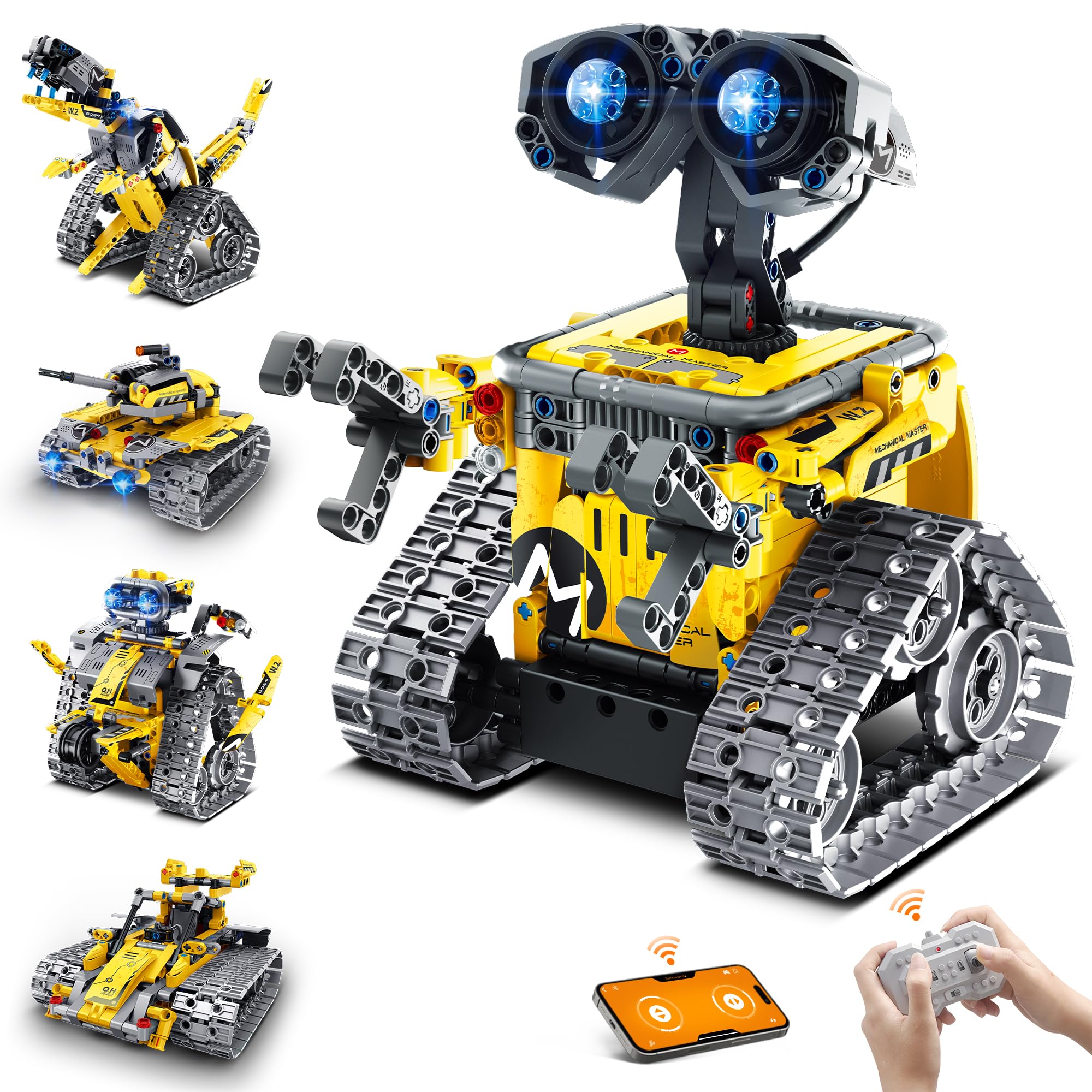 Kit De Construction Robot En Bois Keloppasit | Puzzle 3D Pour Enfants 7+ | Développe Créativité Et Compétences STEM