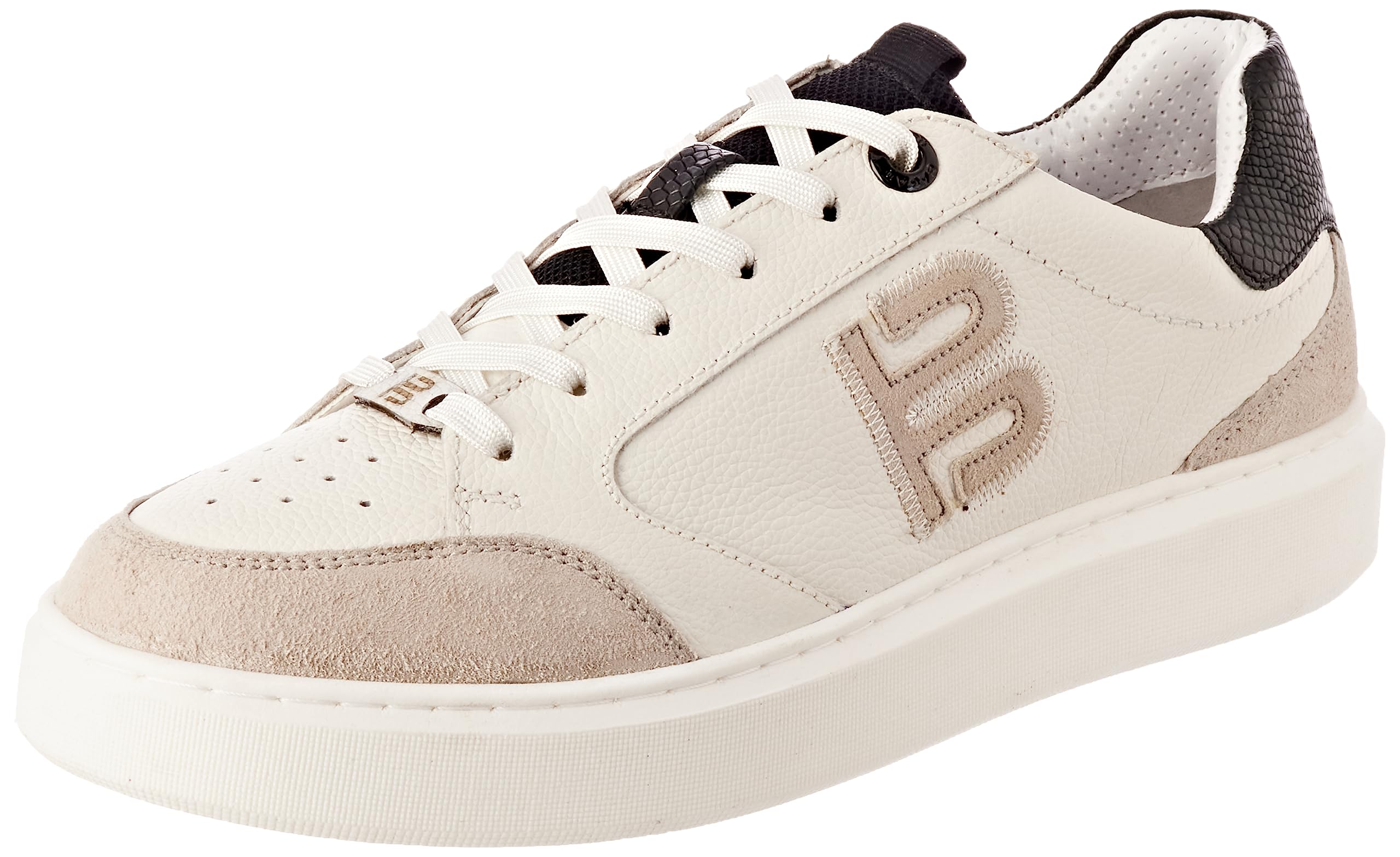 BAGATT Women's GIndiaa Trainers, White/Multicolour, 38 EU, White Multicolour., 6 UK