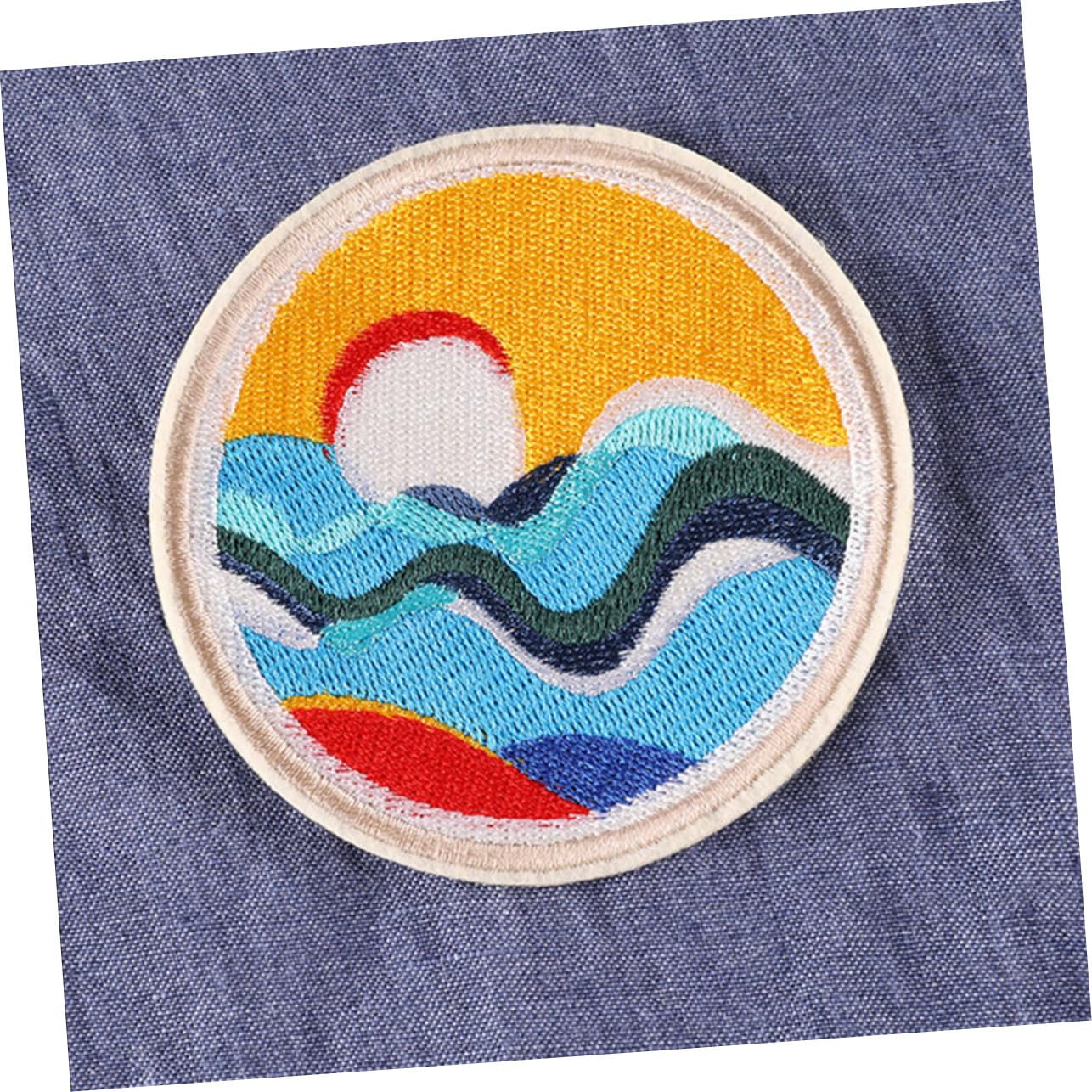 OSALADI 5 Sätze Stickereipatches Zum Aufbügeln Diy Kleidungspatches Für Jeans Taschen Rucksäcke Applikationen Für Reparatur Und Dekoration Vielseitig Einsetzbar 5 Stücke * 5