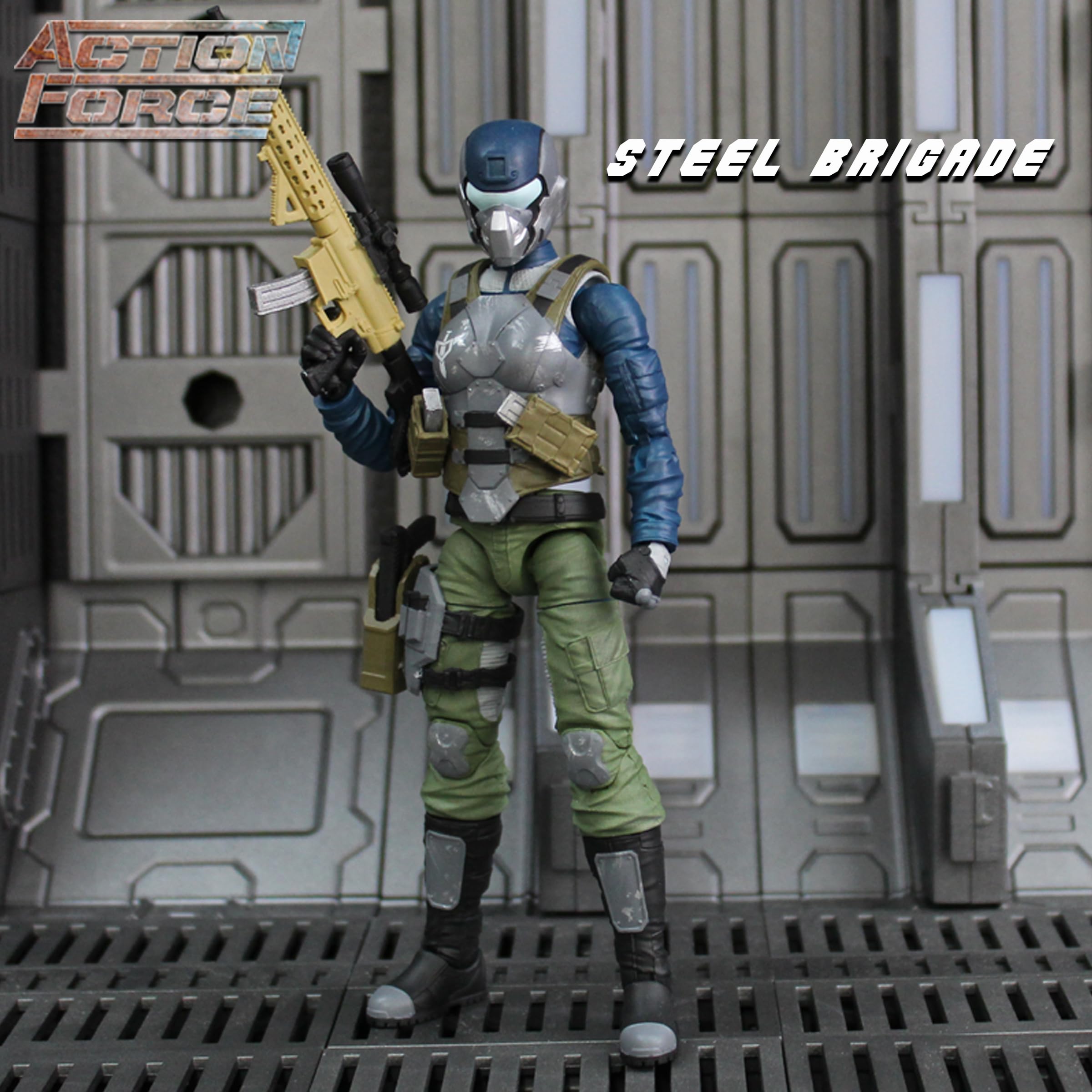 Amazon.com: Action Force Valaverse Series Steel Brigade Premium 6