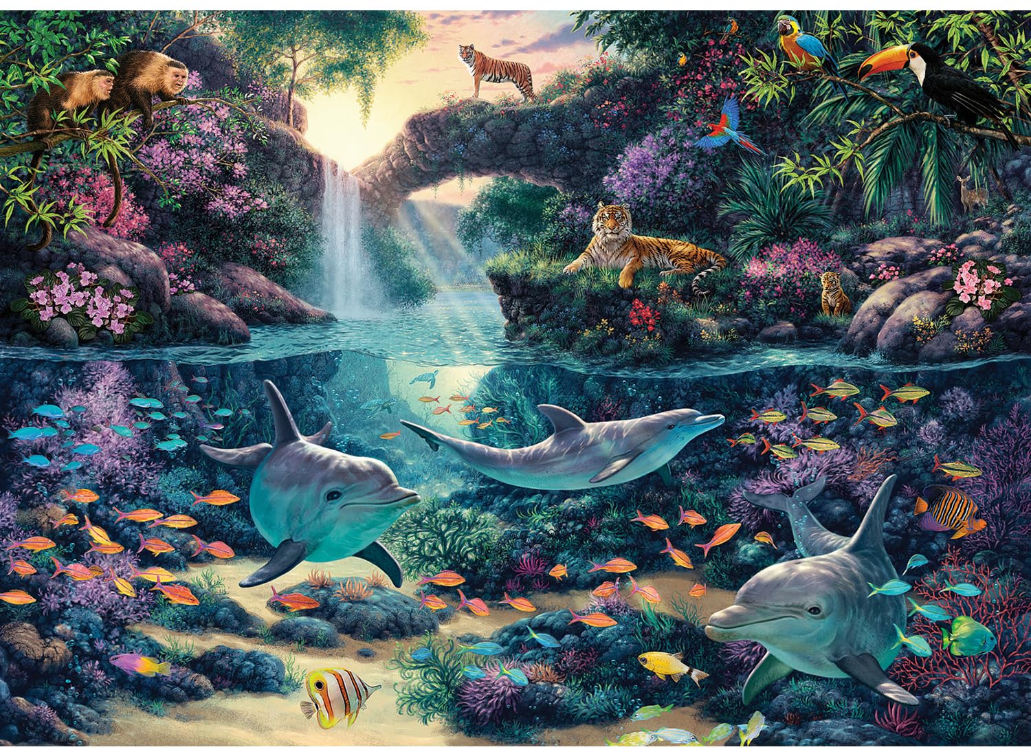 Anatolian Puzzle - Jungle Paradise, 3000 Piece Jigsaw Puzzle, #4908