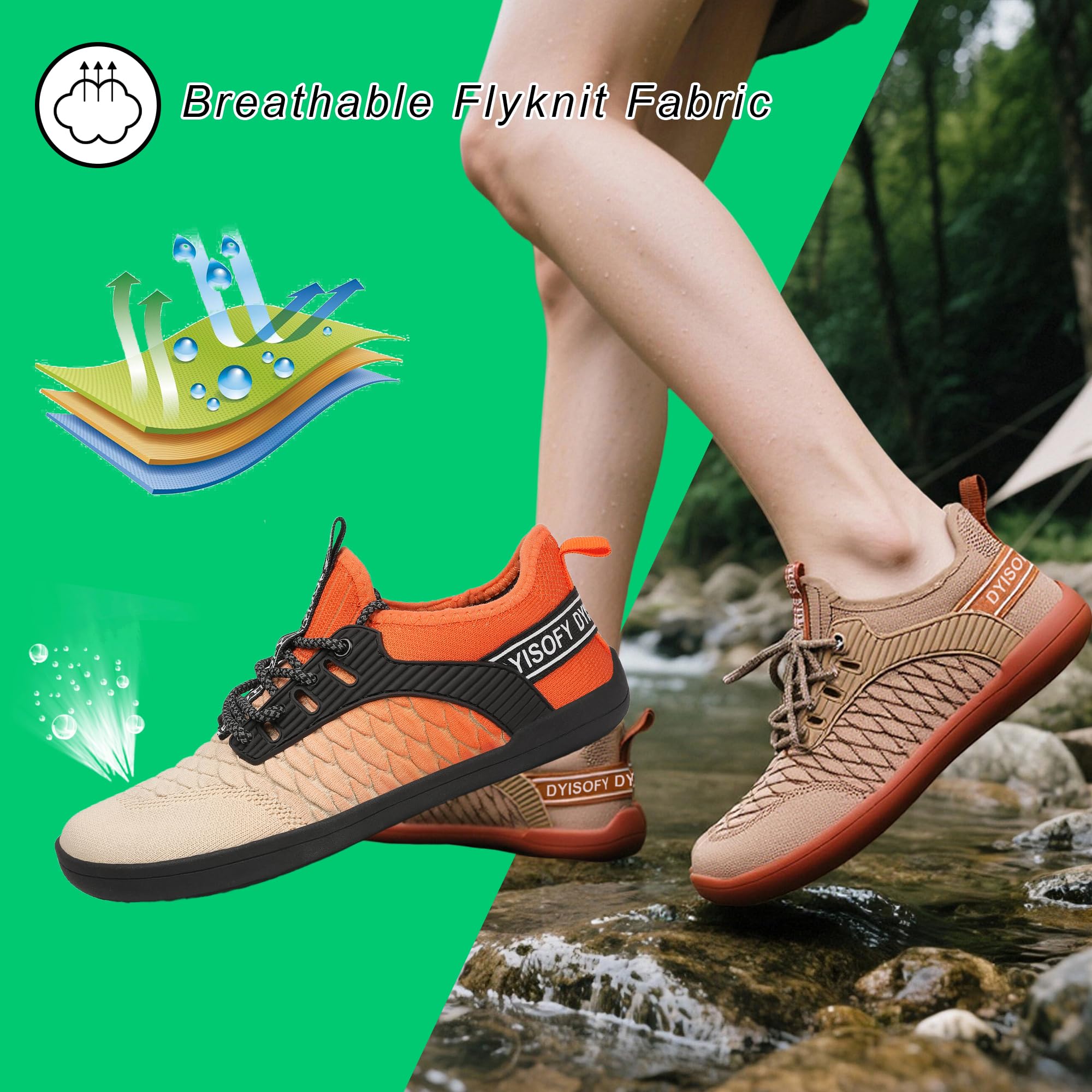 Zapatillas Barefoot Mujer Hombre Calzado Minimalista Primavera Verano Zapatos Deportivas Casual Anchas Ligeras Antideslizante Transpirable para Caminar Gym Fitness Trail Running