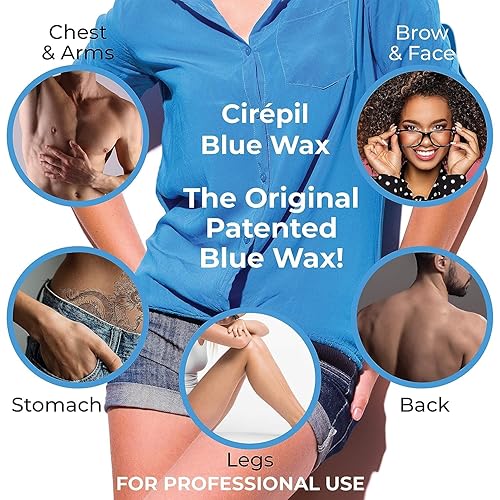 Miniatura 3 de Cera Cirépil sin tiras Azul beads