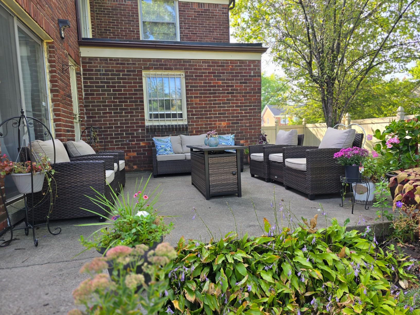 $53/mo - Finance HERA'S HOUSE Swivel Glider Patio Furniture Set ...