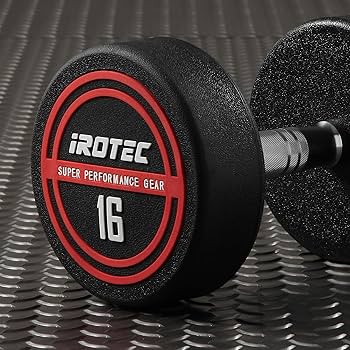 Amazon | IROTEC（アイロテック）NEWラバージムダンベル16KG