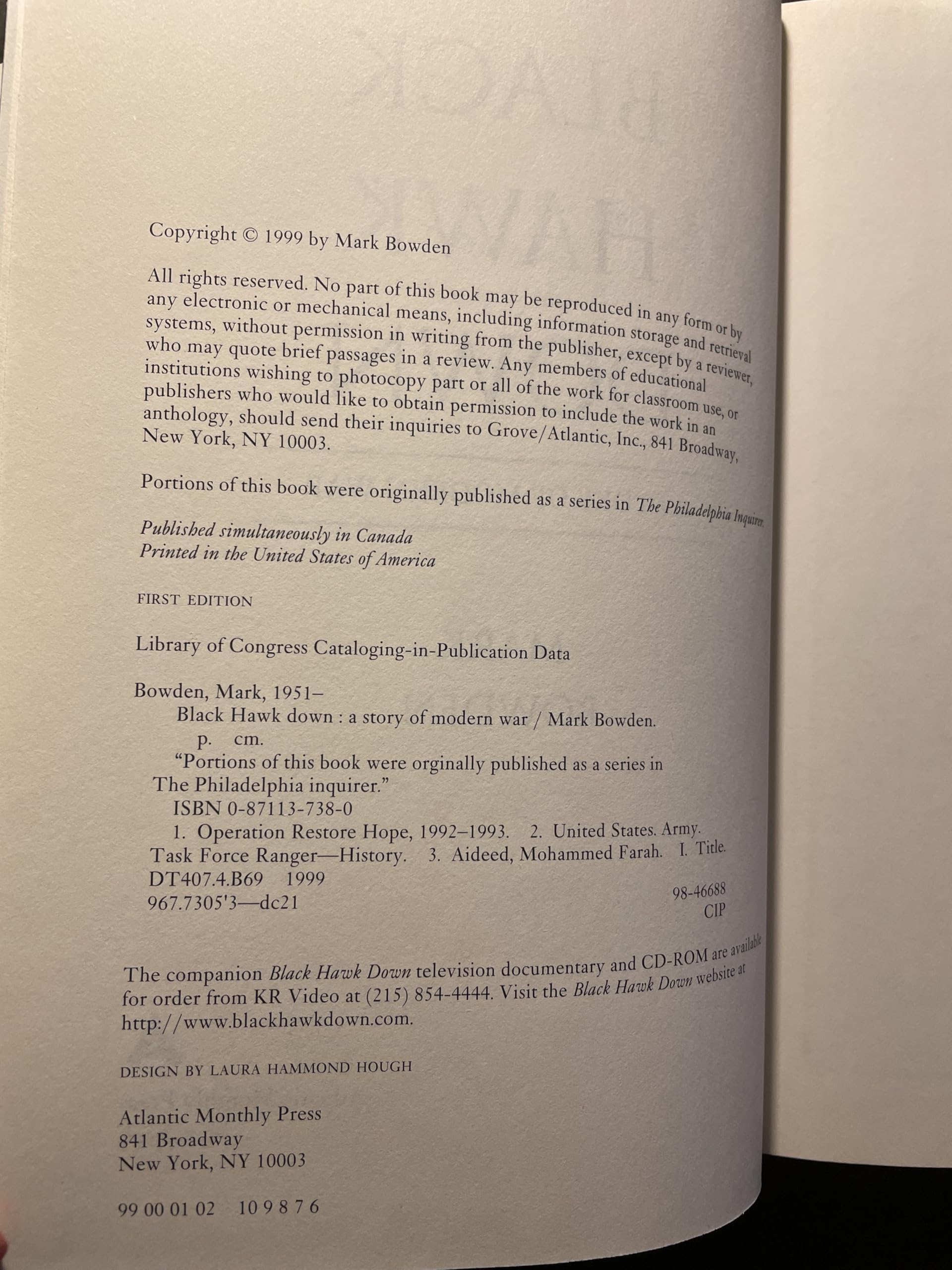 Black Hawk Down: A Story of Modern War - Image 4