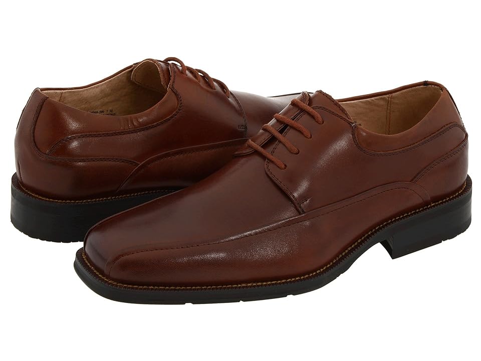 

Florsheim Curtis Bike Toe Oxford (Brown Leather) Men's Lace-up Bicycle Toe Shoes