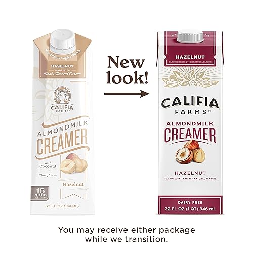 Miniatura 2 de Califia Farms - Crema para café de leche de almendra y avellana con crema de coco