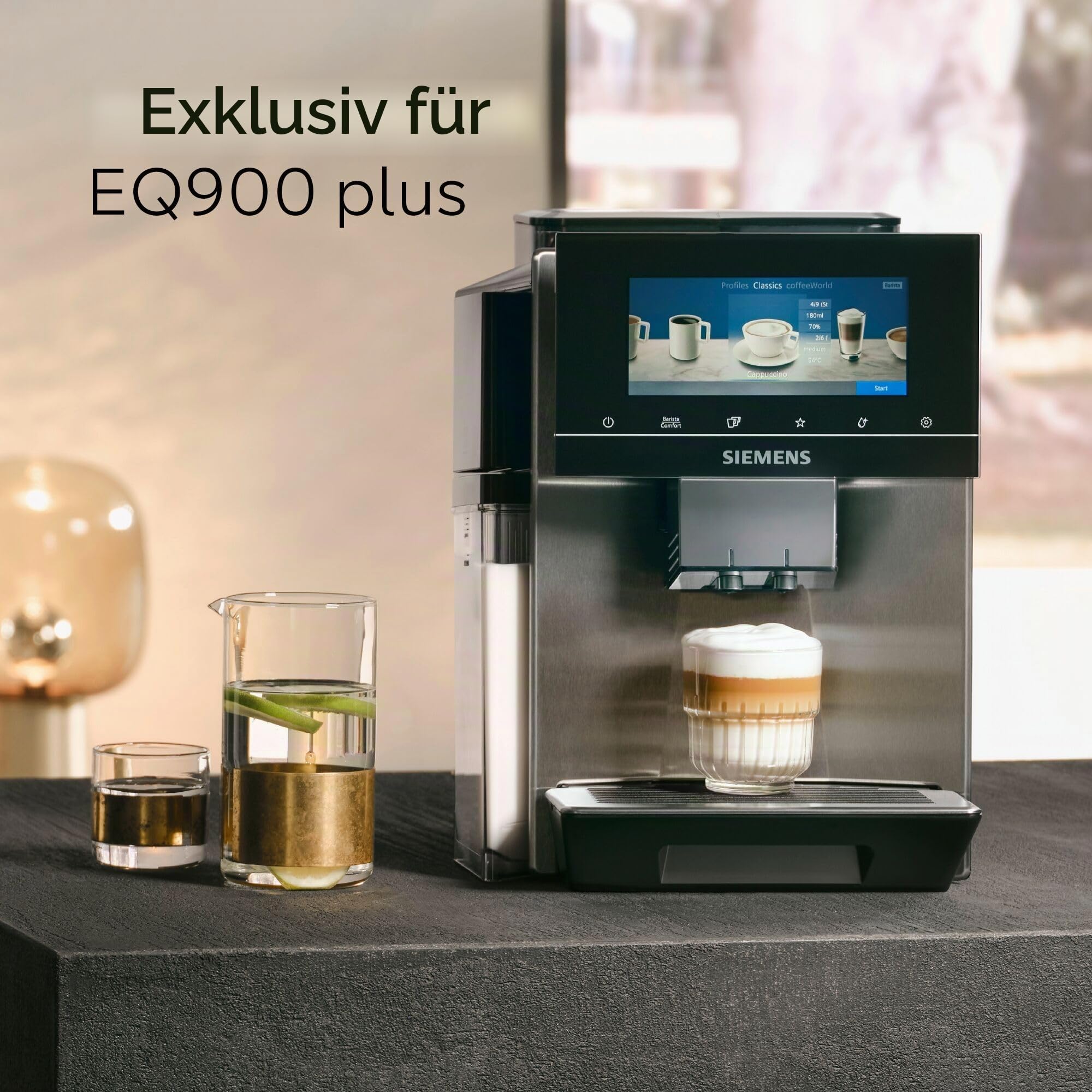 Siemens Reinigungskartusche TZ800Z1 zu Kaffeevollautomaten EQ900plus, Inhalt 1 Reinigungskartusche