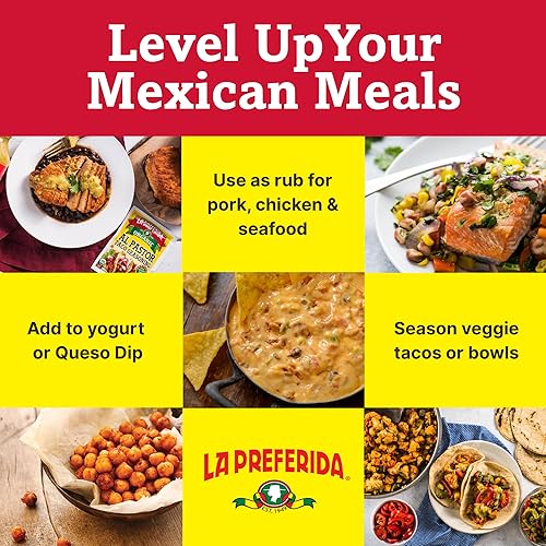 Miniatura 6 de La Preferida Condimento orgánico para tacos Al Pastor, 1 onza (paquete - 12)