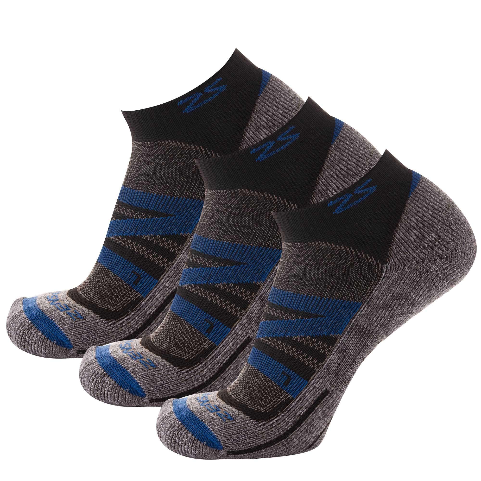 Zensah Wool Running Socks Soft Cushioned Merino Wool Moisture