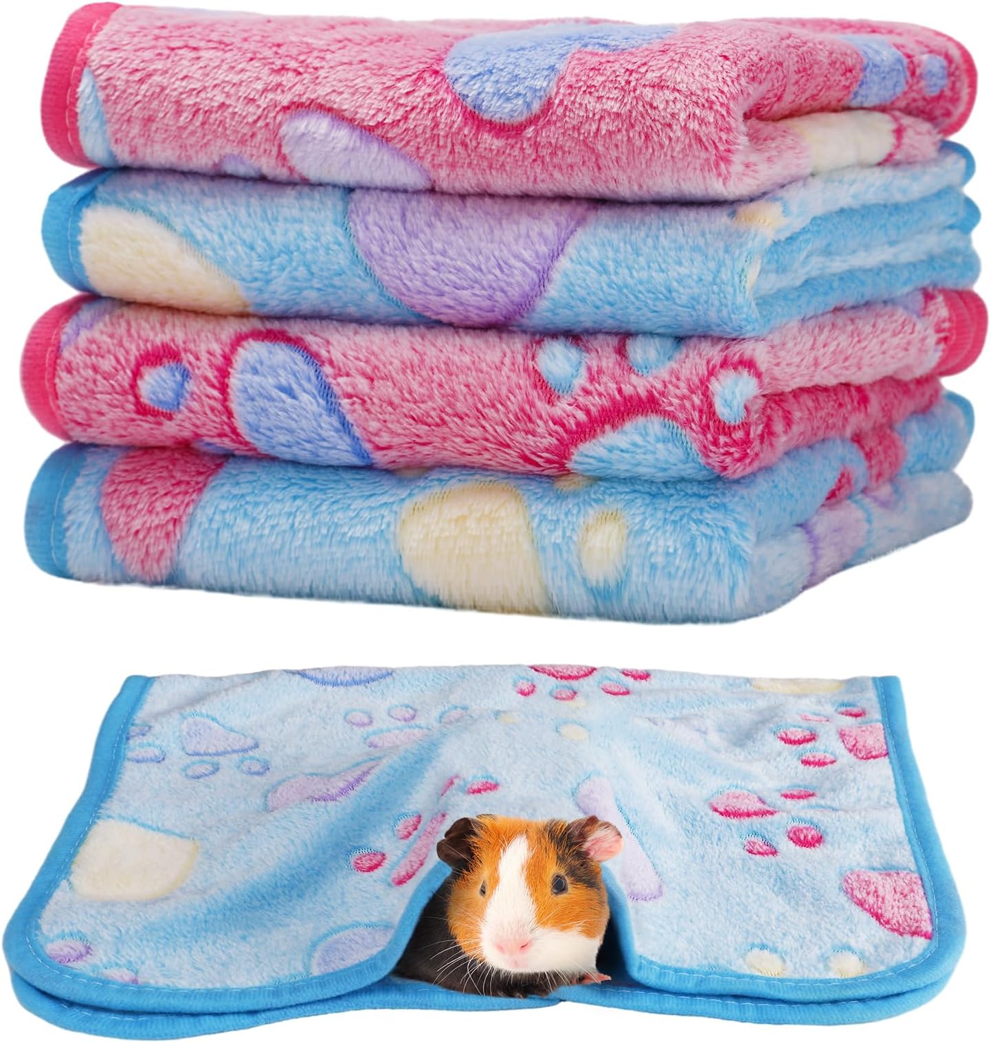 CUSOZWO Guinea Pig Bedding Mat 3 Pack Waterproof Washable