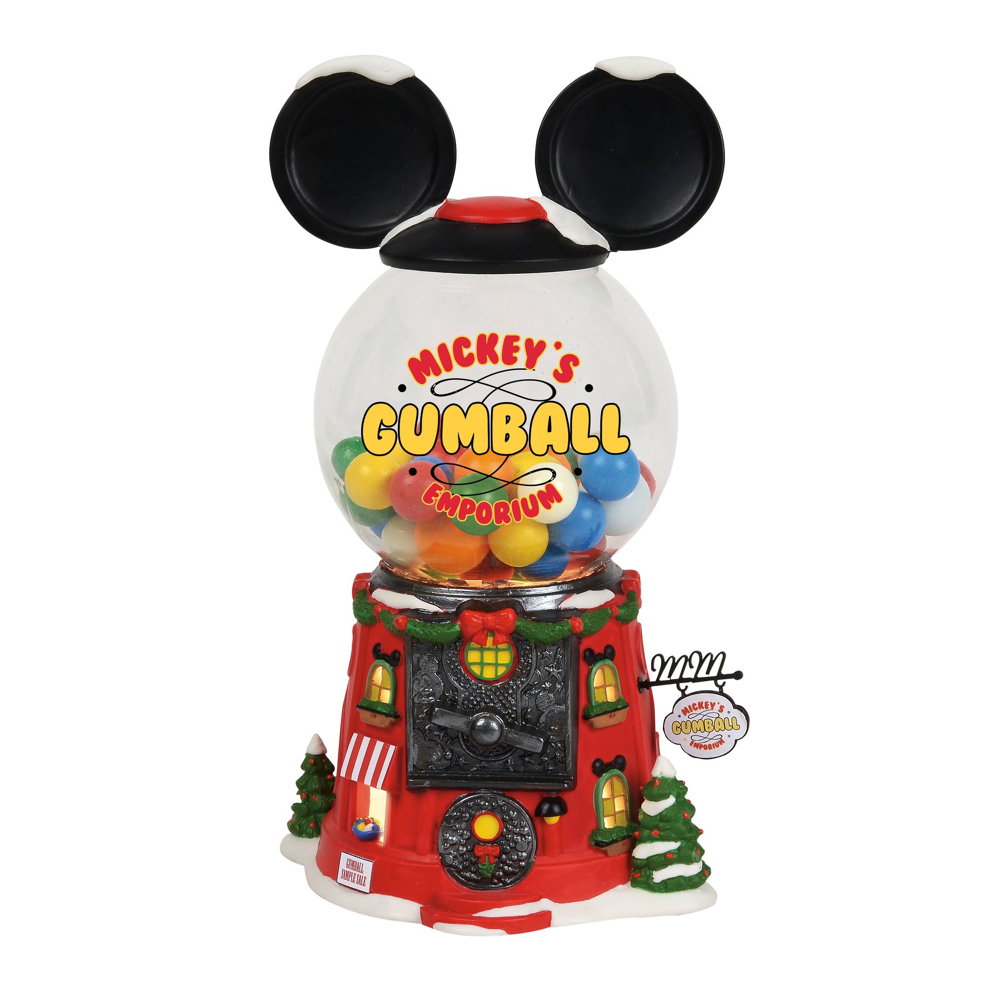 Amazon.com: Department 56 North Pole Village Mickey's Gumball