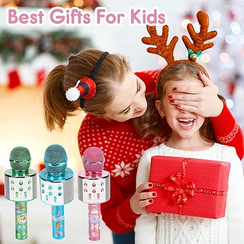Miniatura 7 de Niskite Micrófono de juguetes para niñas pequeñas ideas de regalos de cumpleaños para niñas de 2, 3, 4 años