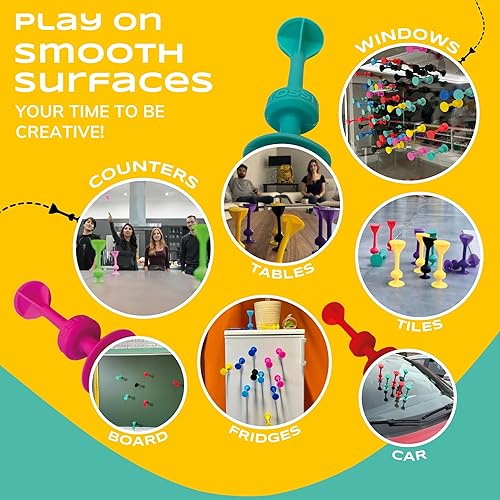 Miniatura 3 de Game Set - Indoor, Outdoor Suction Cup Throwing Party Game - Family Friendly - Portable Fun That Sucks!