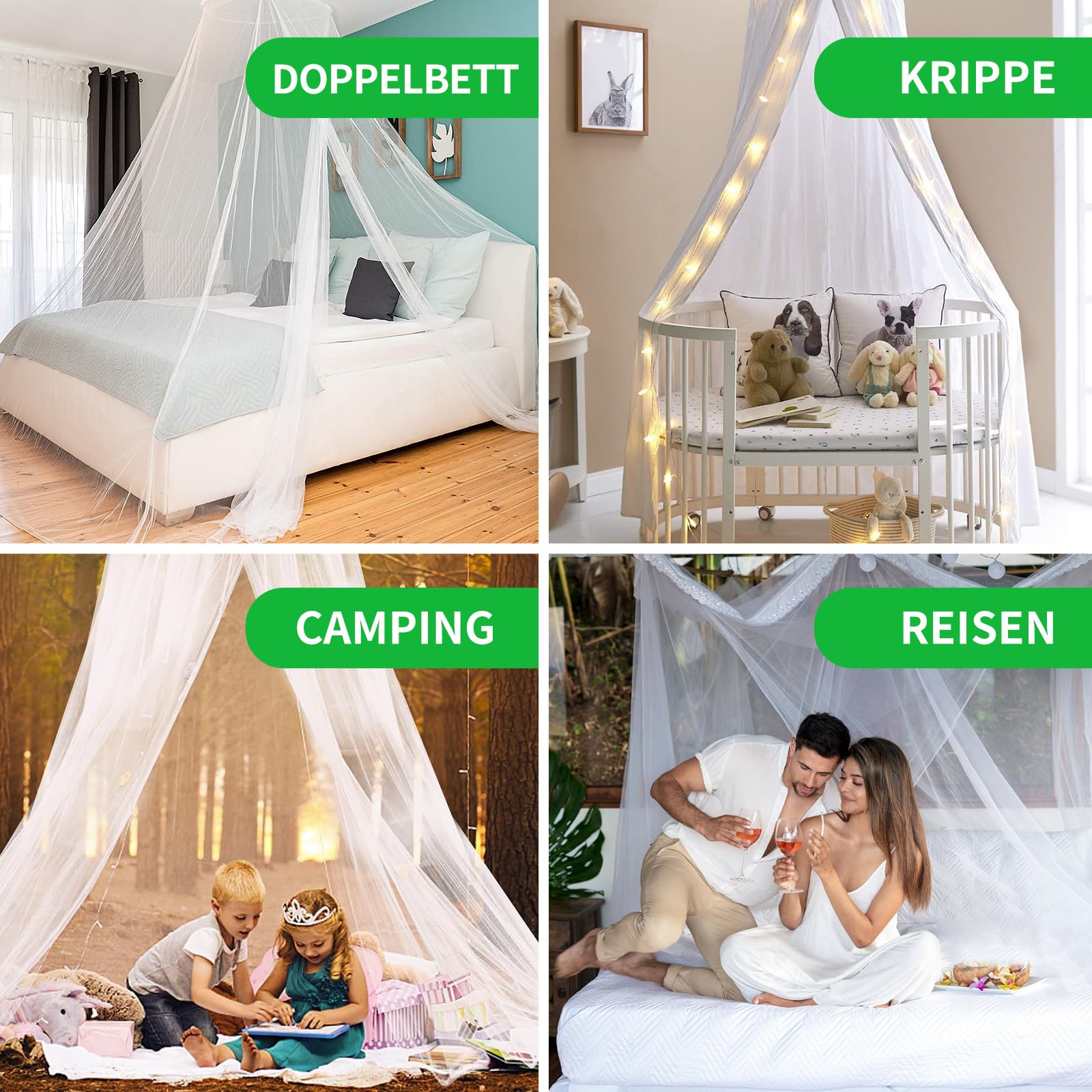 Cintura Di Sicurezza Passeggino Universale - Regolabile, 5 Punti, Anticaduta, Con 2 Ganci (Bianco) - Foto 13