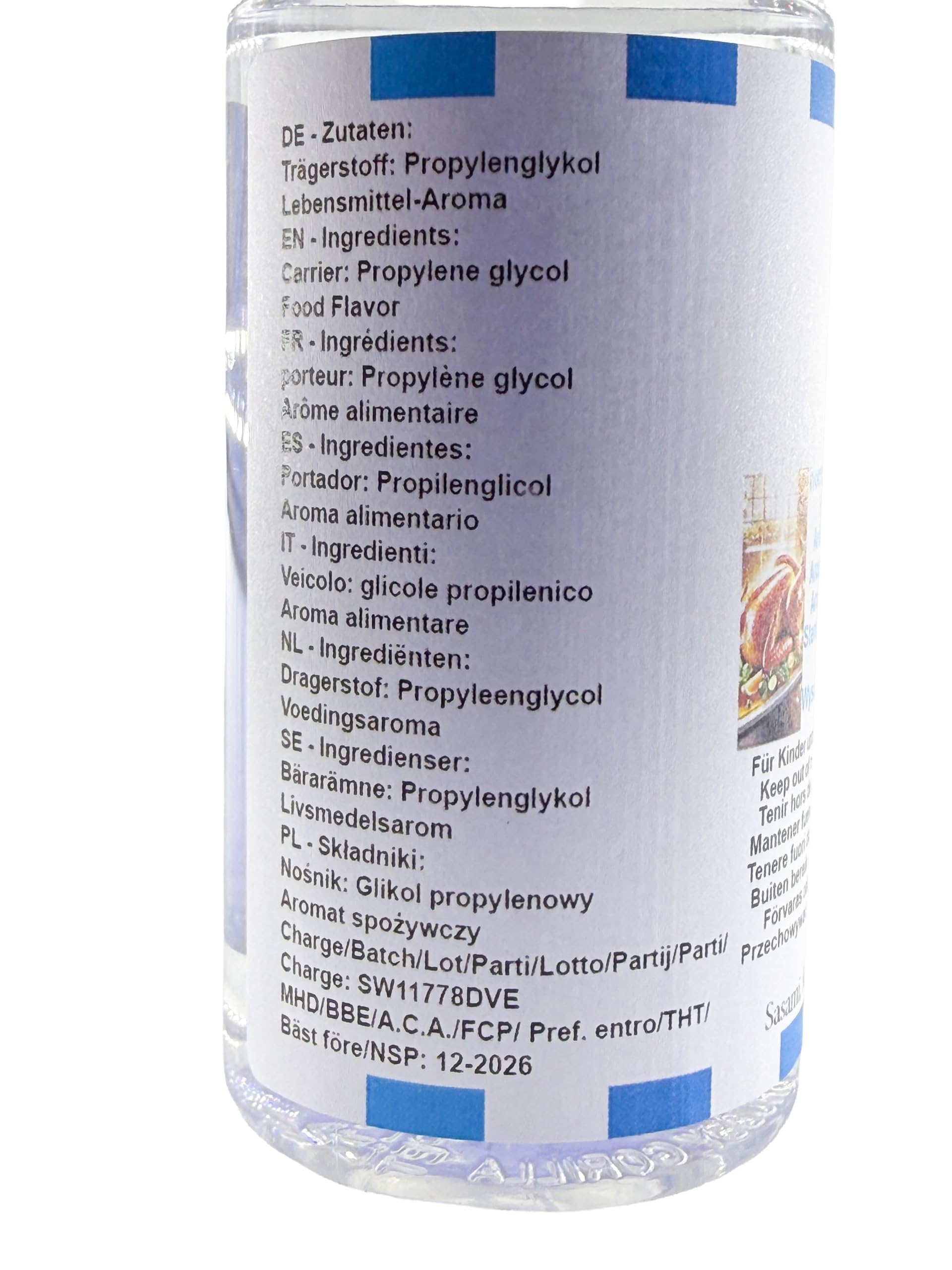 Pollo asado aroma concentrado - Vegano - Sasami - 10ml
