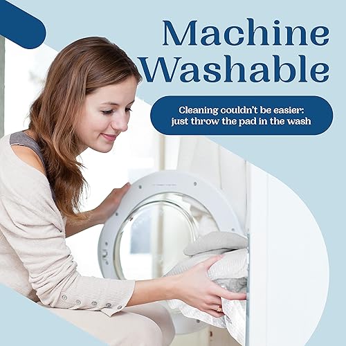 Miniatura 5 de FeelAtHome Cubrecolchón ajustable King  Funda acolchada y ajustable para colchón  Súper suave cómoda y lujosa con bolsillos profundos