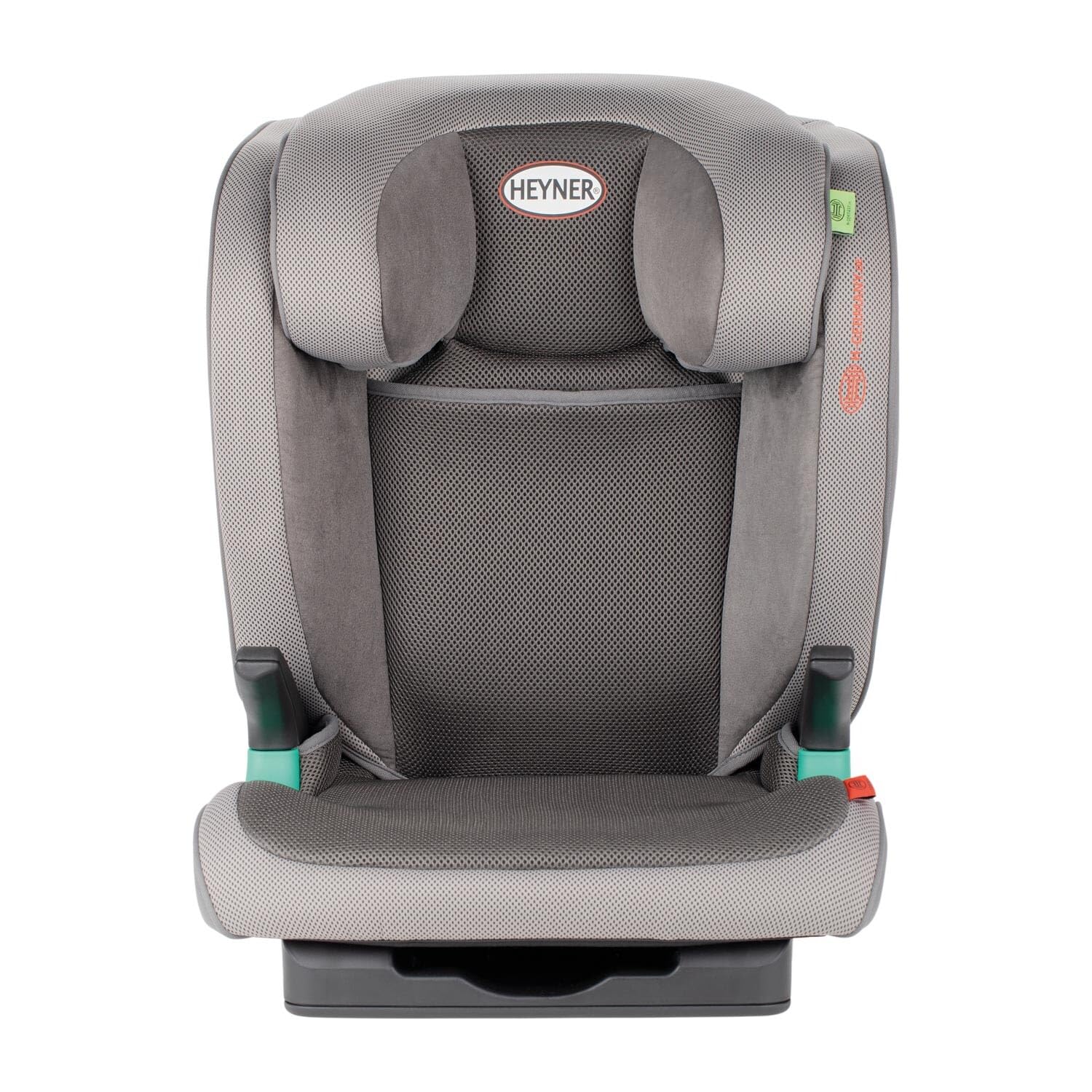 HEYNER® KIDS Fotelik dziecięcy Isofix-I-Size 15-36kg Fotelik samochodowy 95-150 cm, 4-12 lat Grupa II/III Fotelik samochodowy Pokrowiec dla dzieci uniwersalny