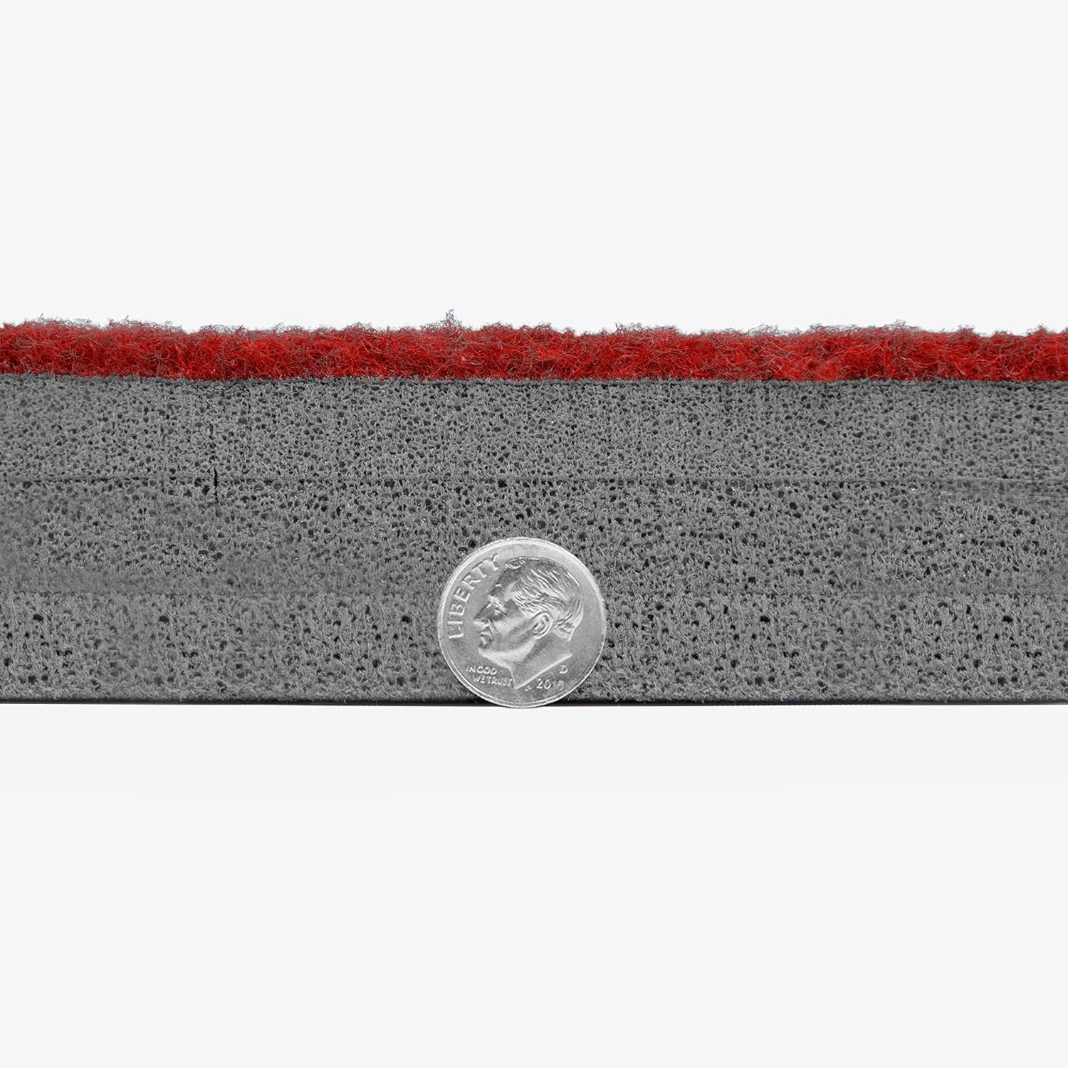 FlooringInc's Rollout Carpet Top Cheer Mat, Perfect as a Gymnastics Mat, Tumbling Mat or Portable Cheerleading Gym Mats for Home Workouts and Practice