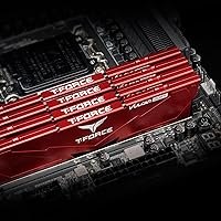Vista 6 de TEAMGROUP T-Force Vulcan DDR5 64GB (2x32GB) 6000MHz (PC5-48000) CL38 Intel XMP 3.0 & AMD Expo Compatible Desktop Memory Module Ram Red